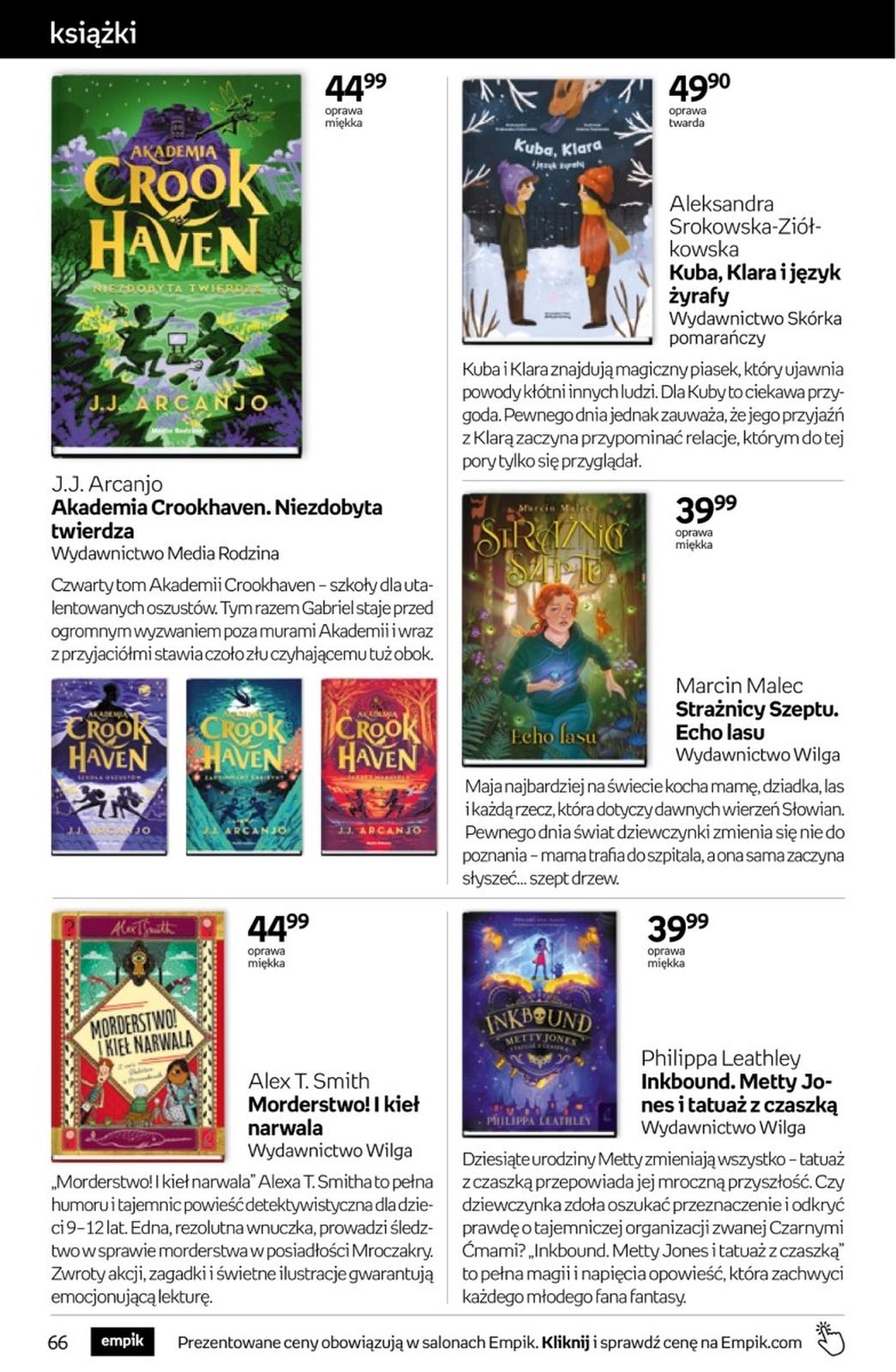 Gazetka promocyjna empik str. 66