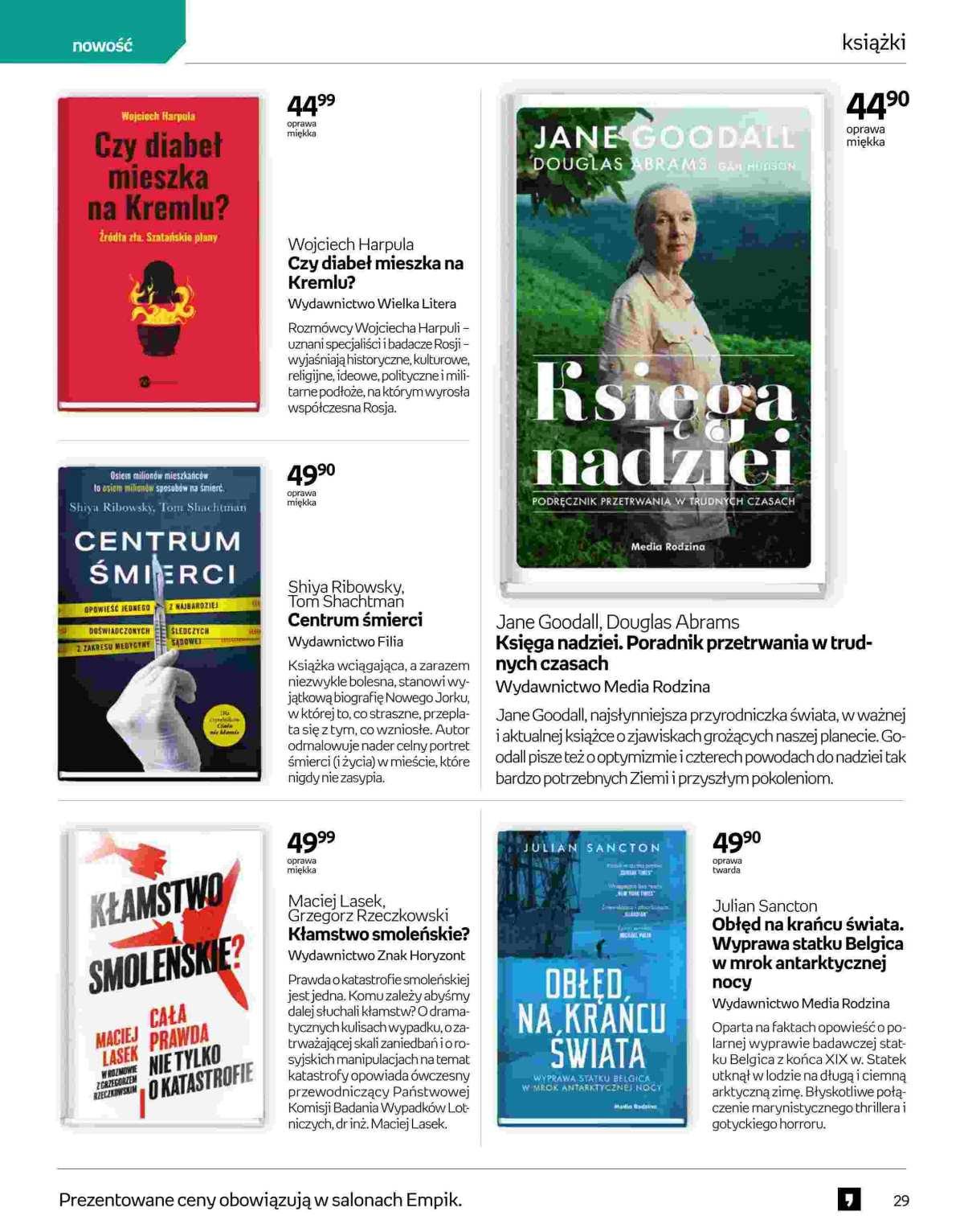 Gazetka promocyjna empik str. 29