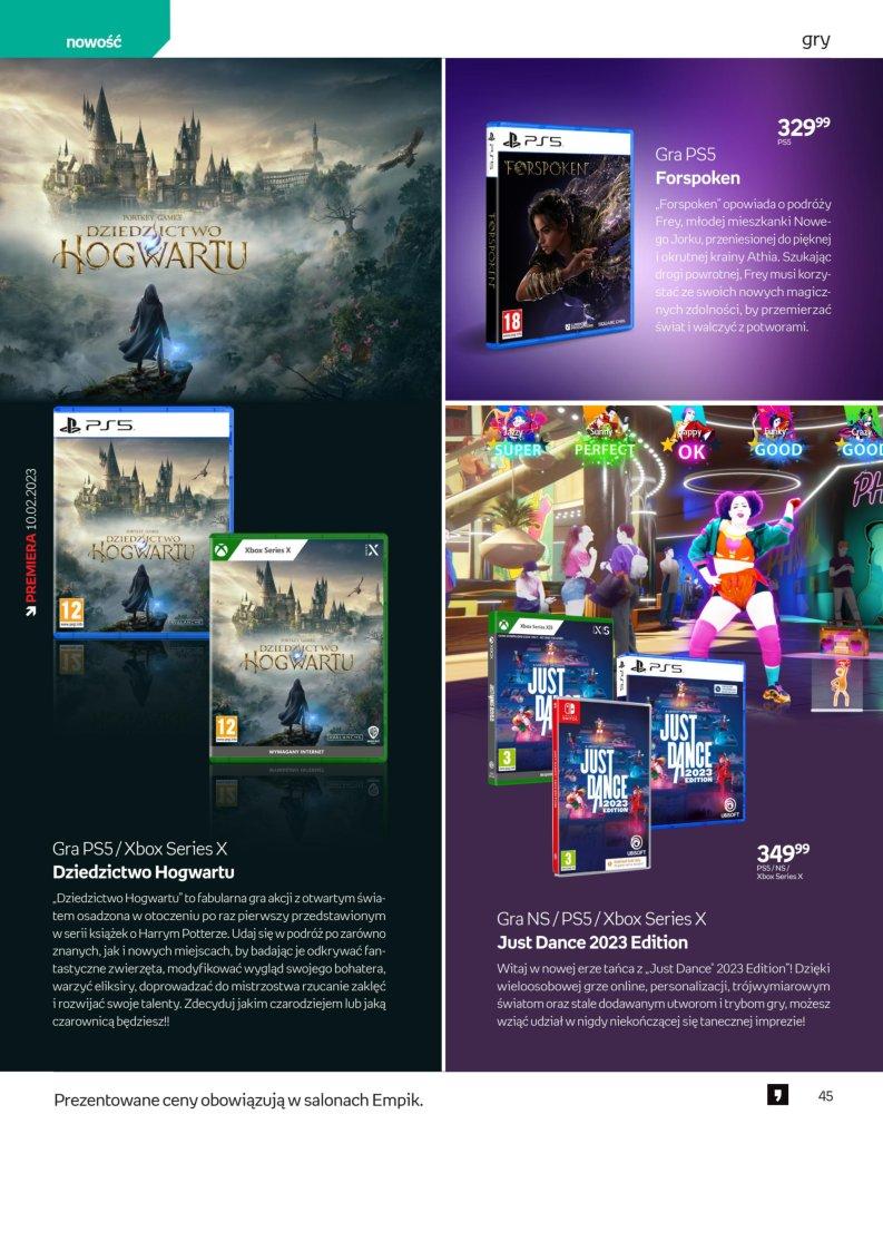 Gazetka promocyjna empik str. 45