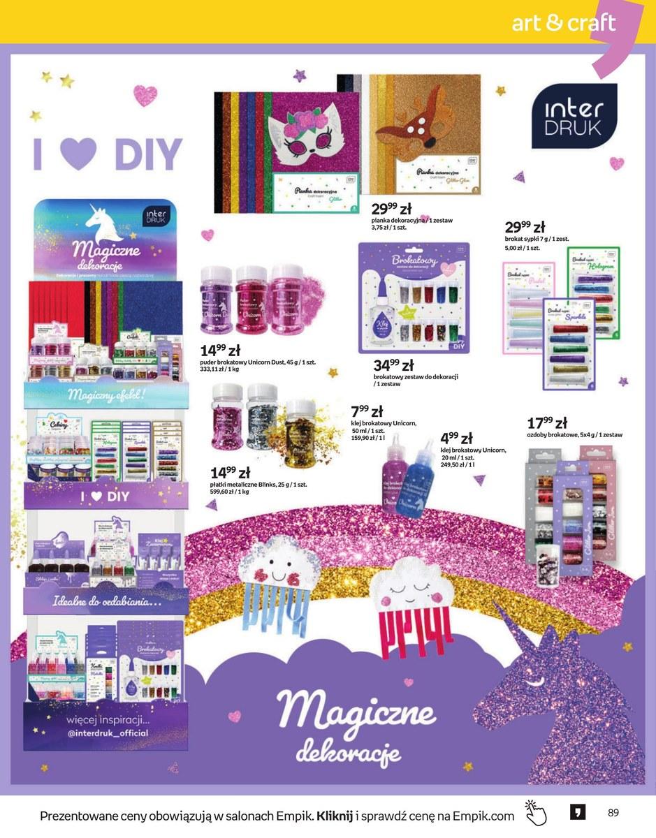 Gazetka promocyjna empik str. 89