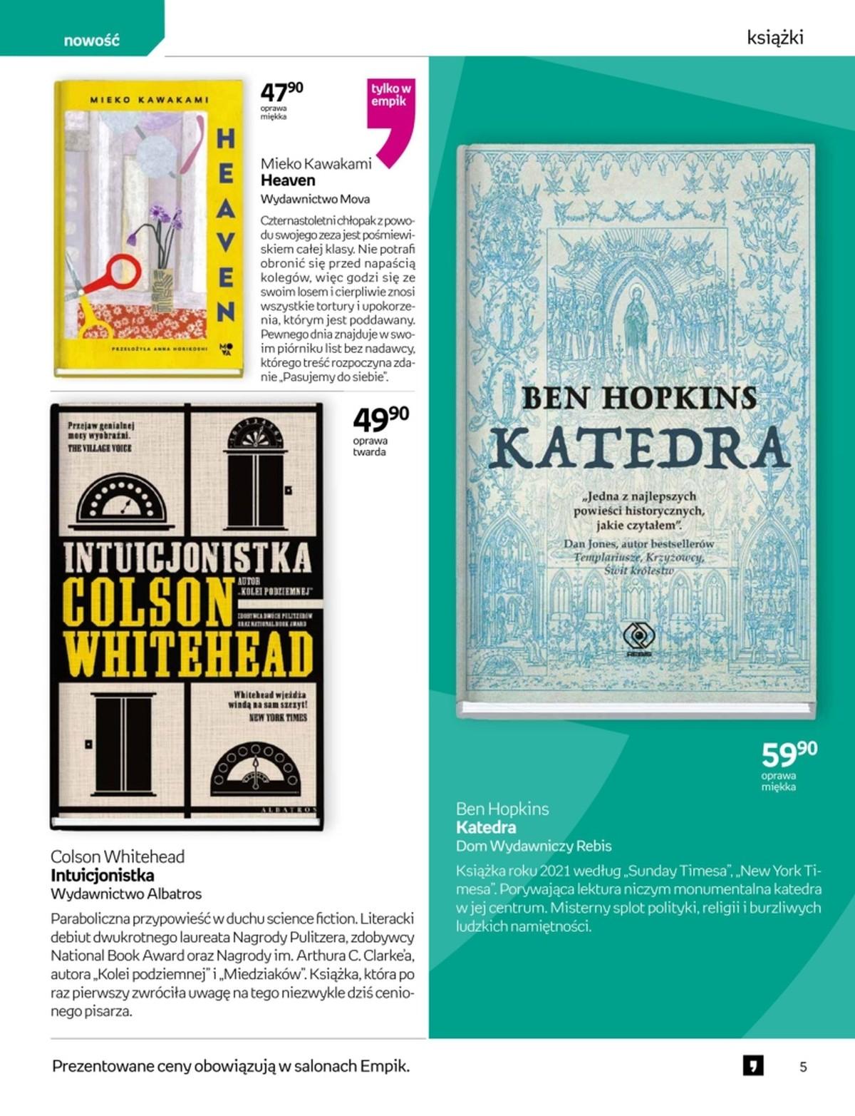 Gazetka promocyjna empik str. 5