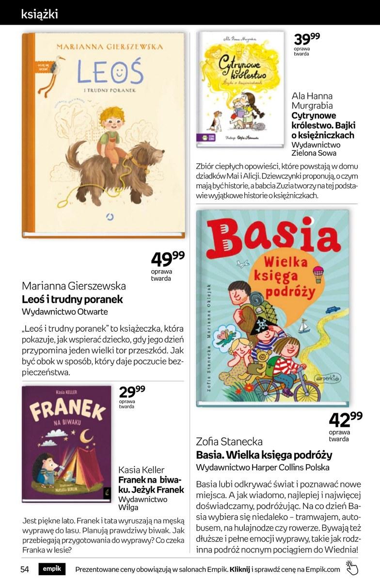 Gazetka promocyjna empik str. 54