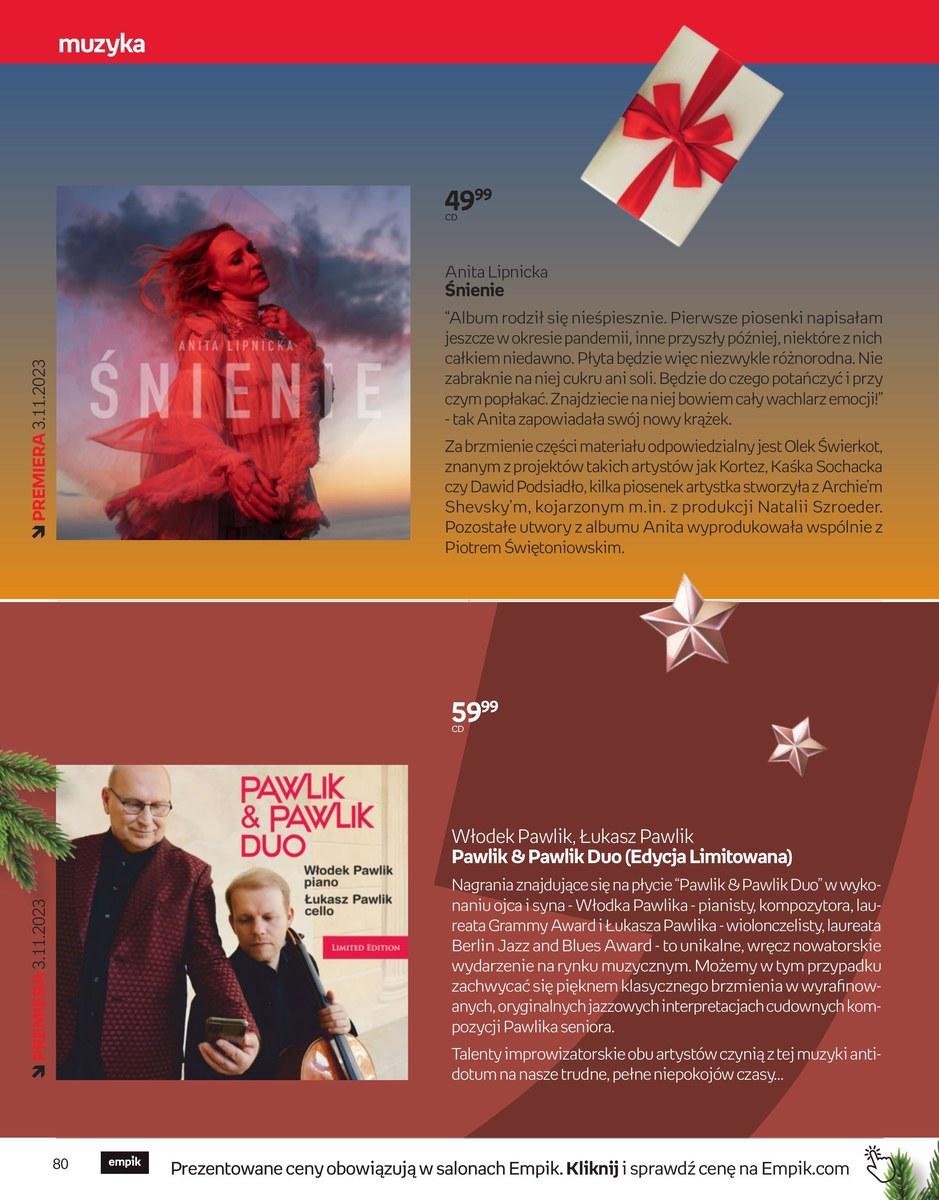 Gazetka promocyjna empik str. 80
