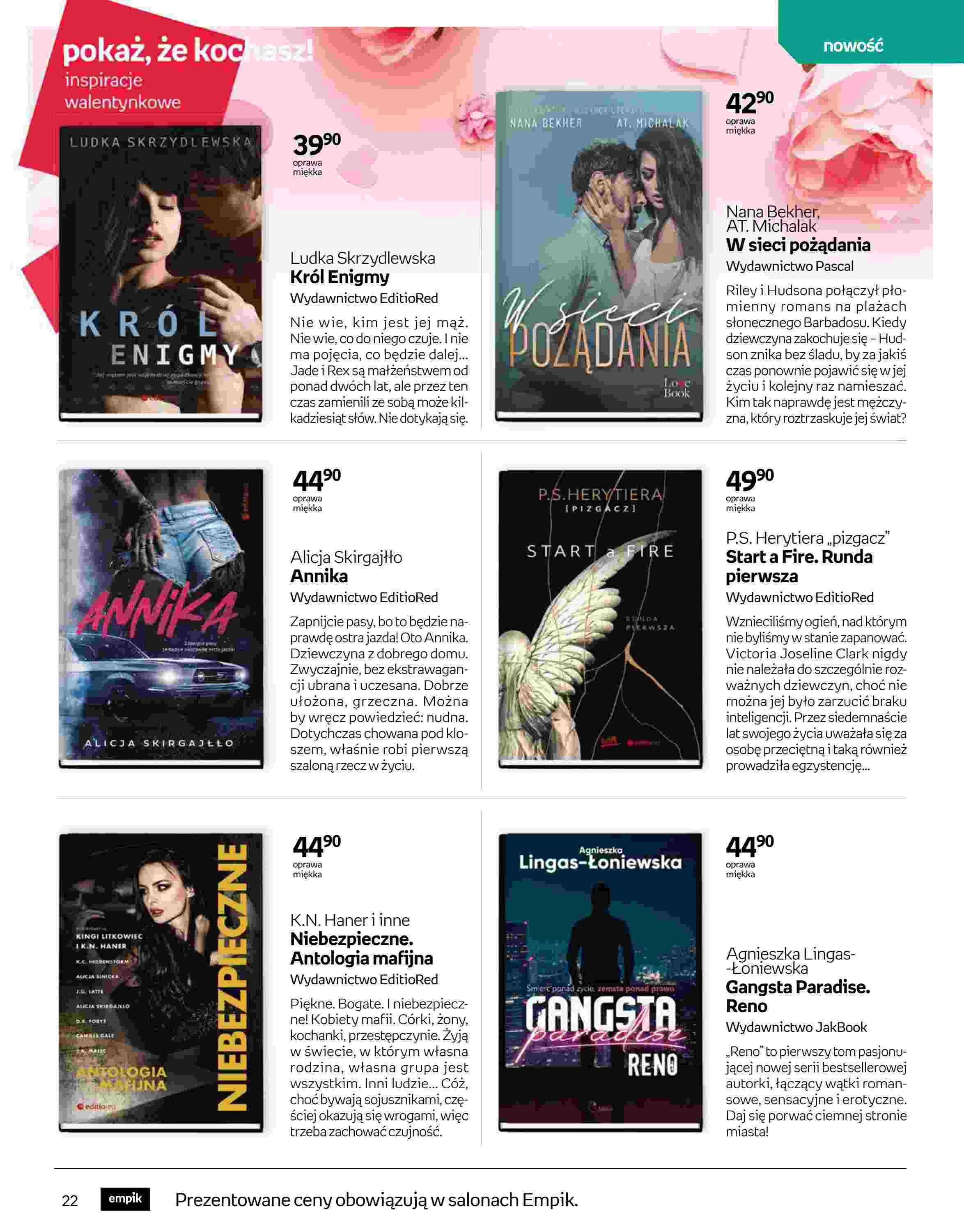 Gazetka promocyjna empik str. 22