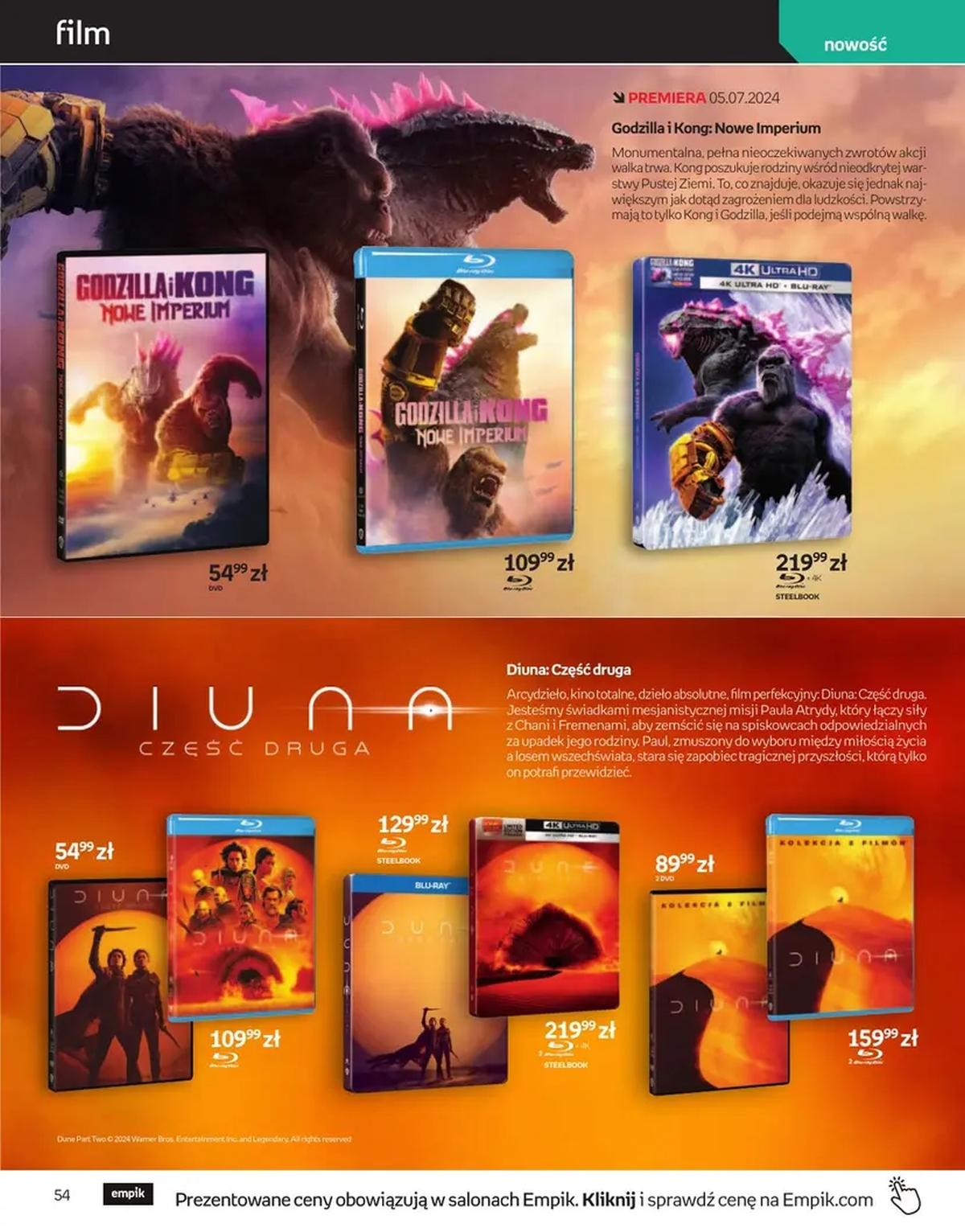 Gazetka promocyjna empik str. 54