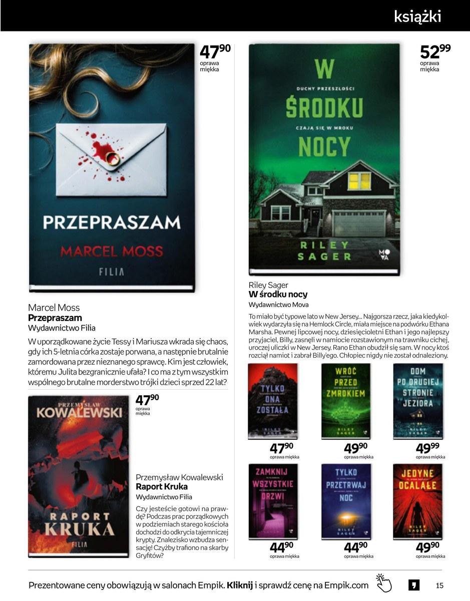 Gazetka promocyjna empik str. 15