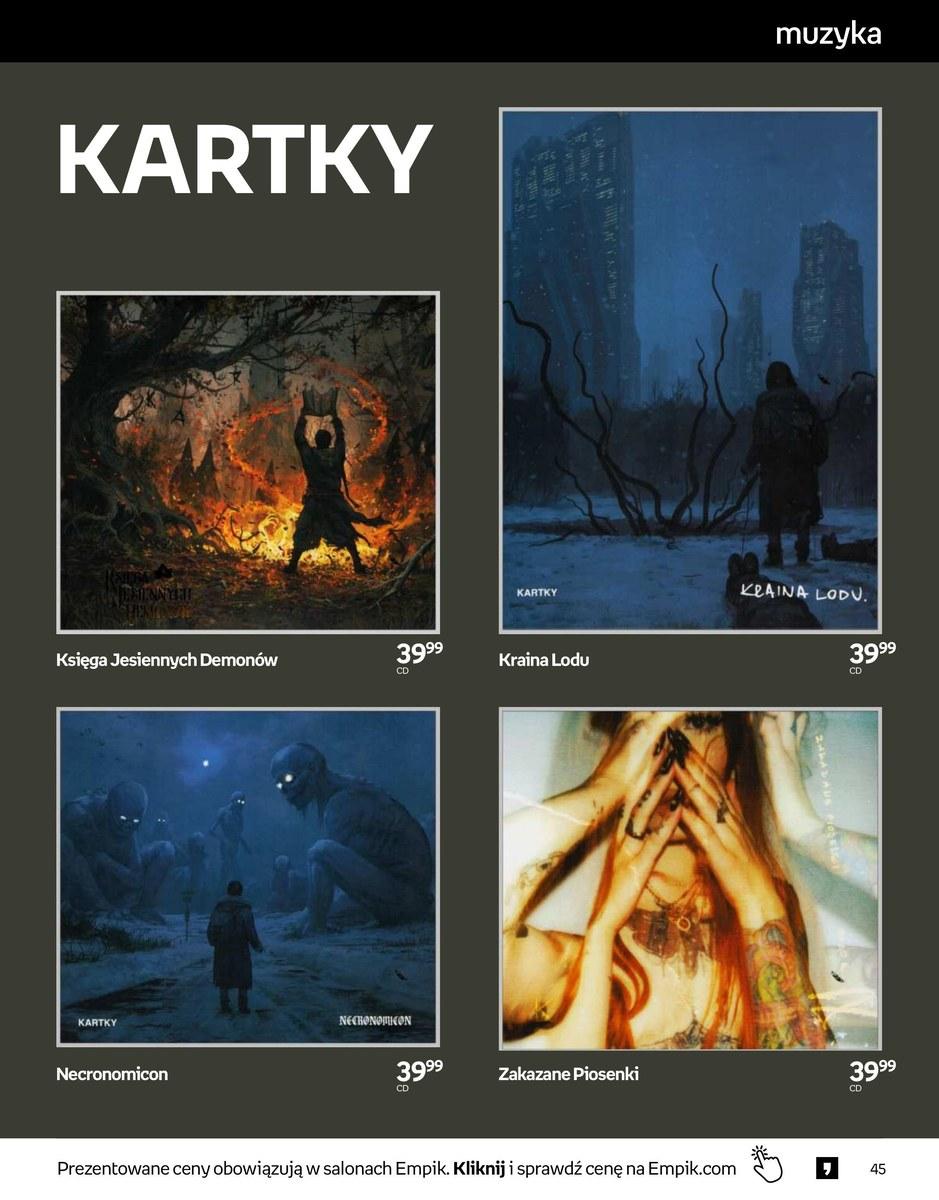 Gazetka promocyjna empik str. 45
