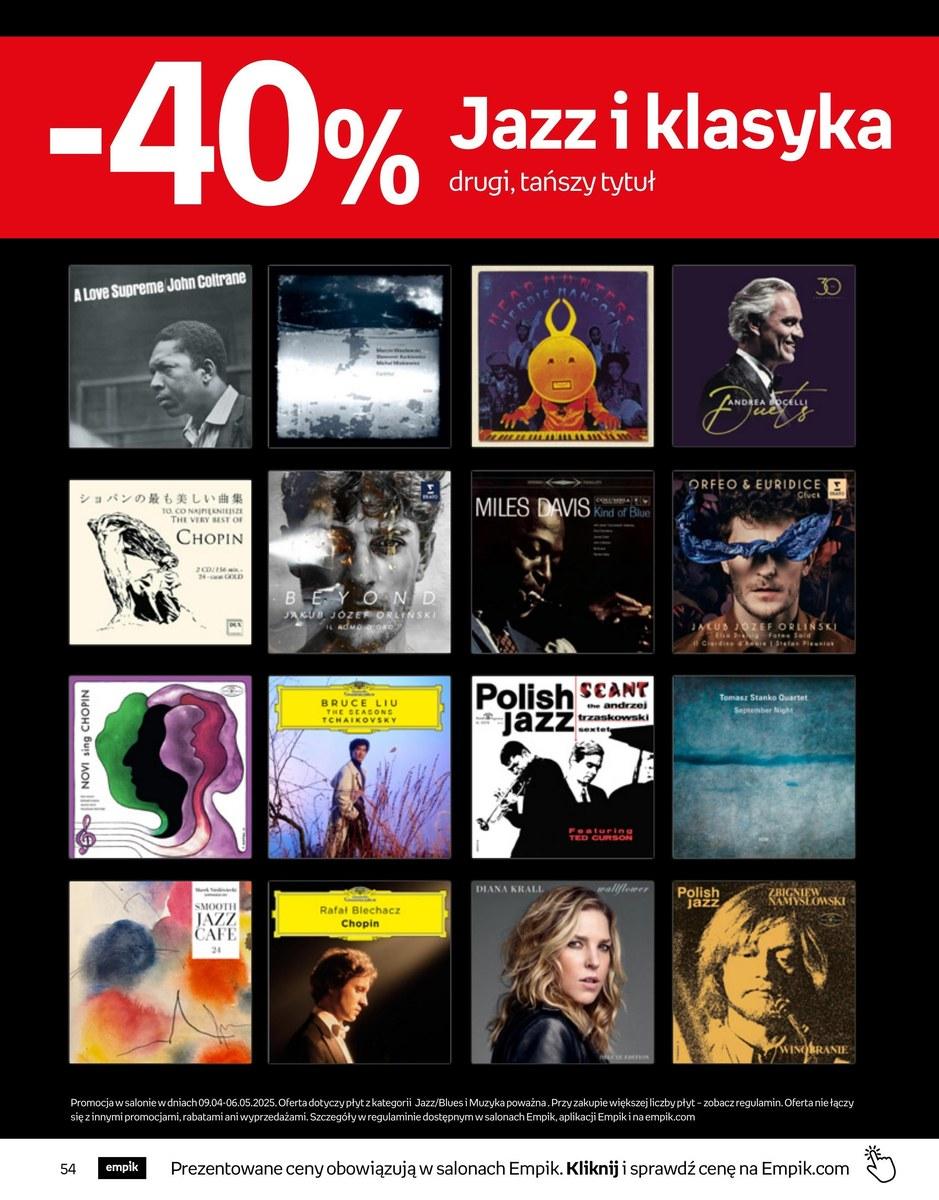 Gazetka promocyjna empik str. 54