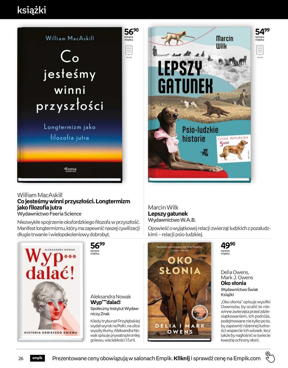 Gazetka promocyjna empik str. 26