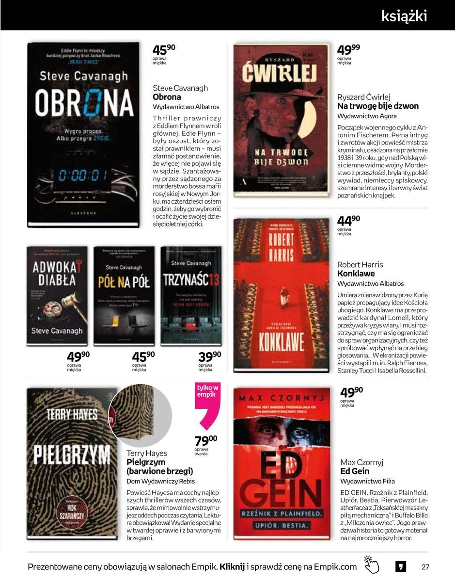 Gazetka promocyjna empik str. 27