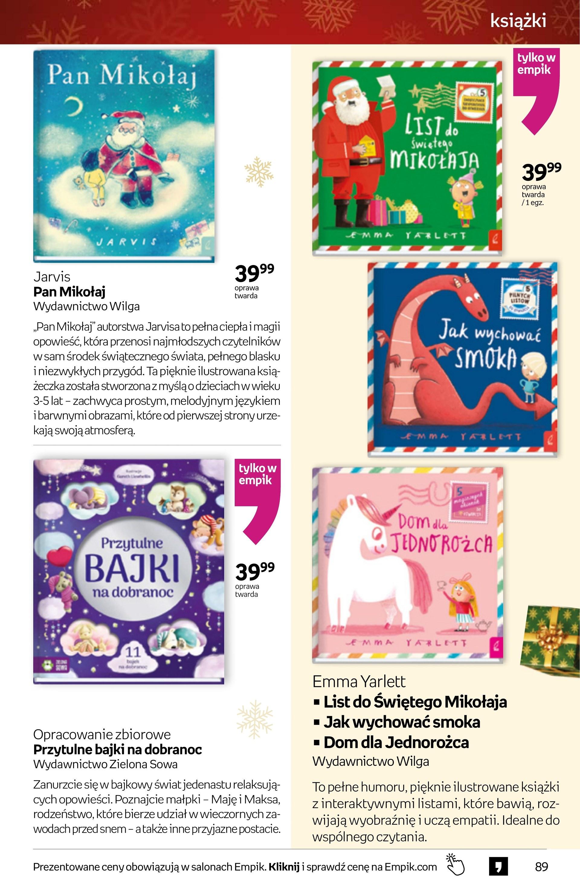 Gazetka promocyjna empik str. 89