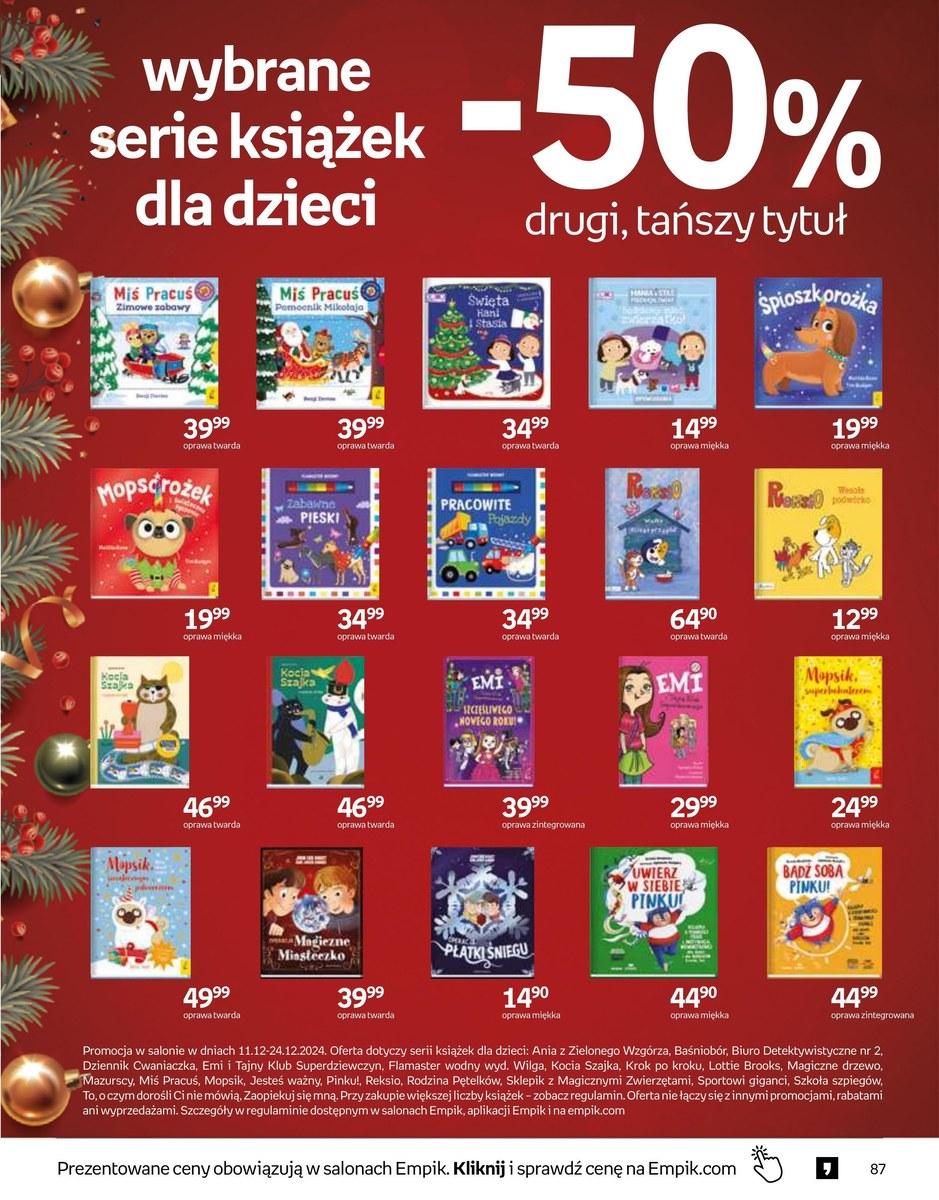 Gazetka promocyjna empik str. 87