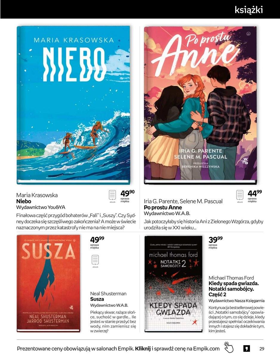 Gazetka promocyjna empik str. 29