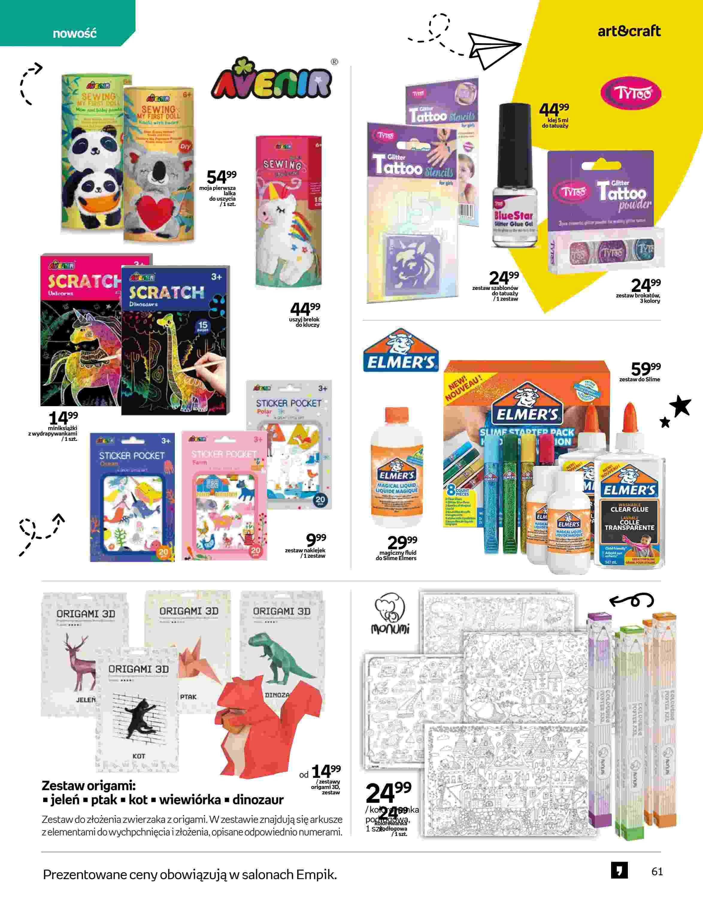 Gazetka promocyjna empik str. 61