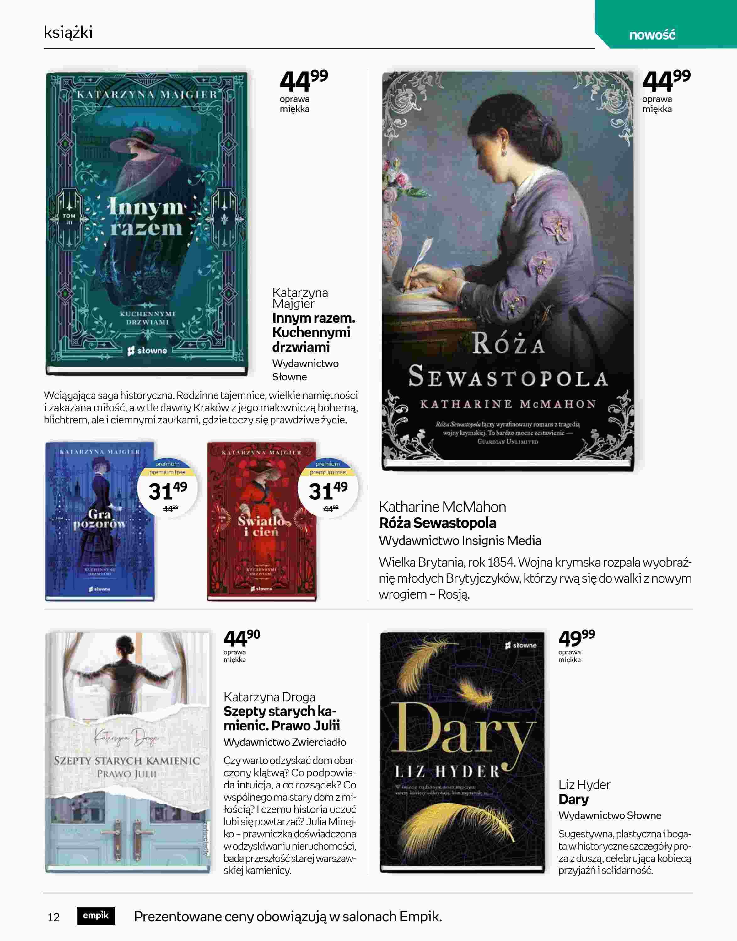 Gazetka promocyjna empik str. 12