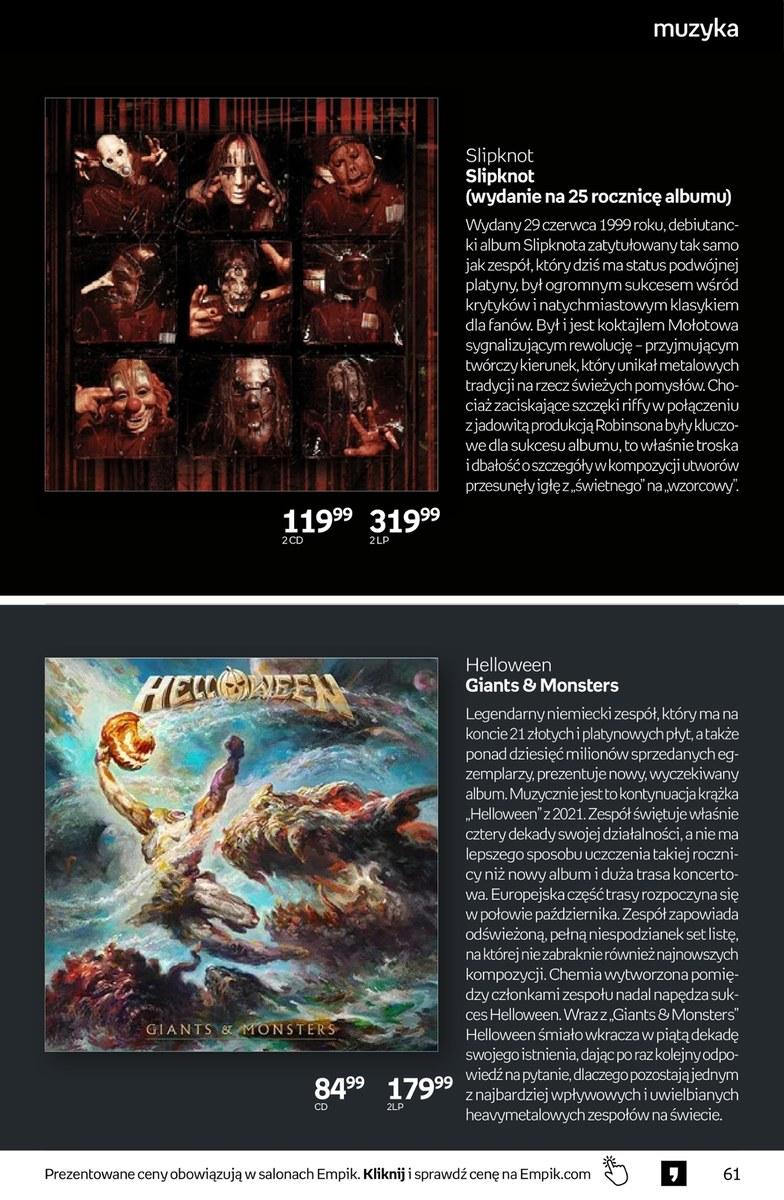 Gazetka promocyjna empik str. 61