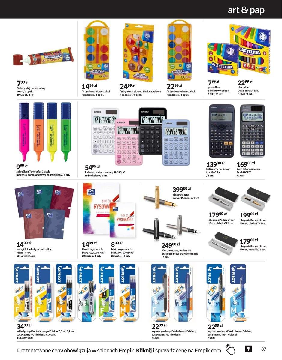 Gazetka promocyjna empik str. 87