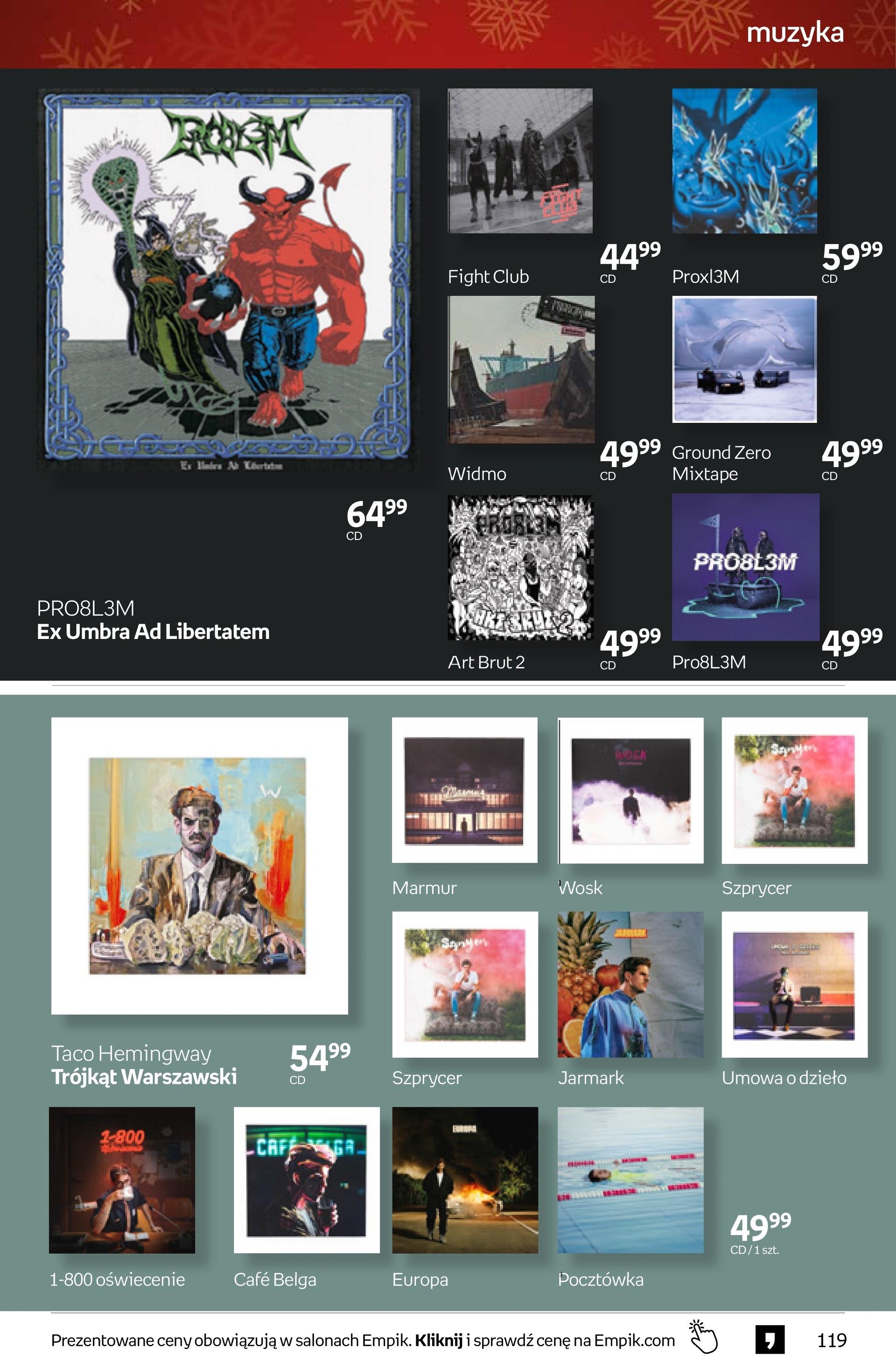 Gazetka promocyjna empik str. 119