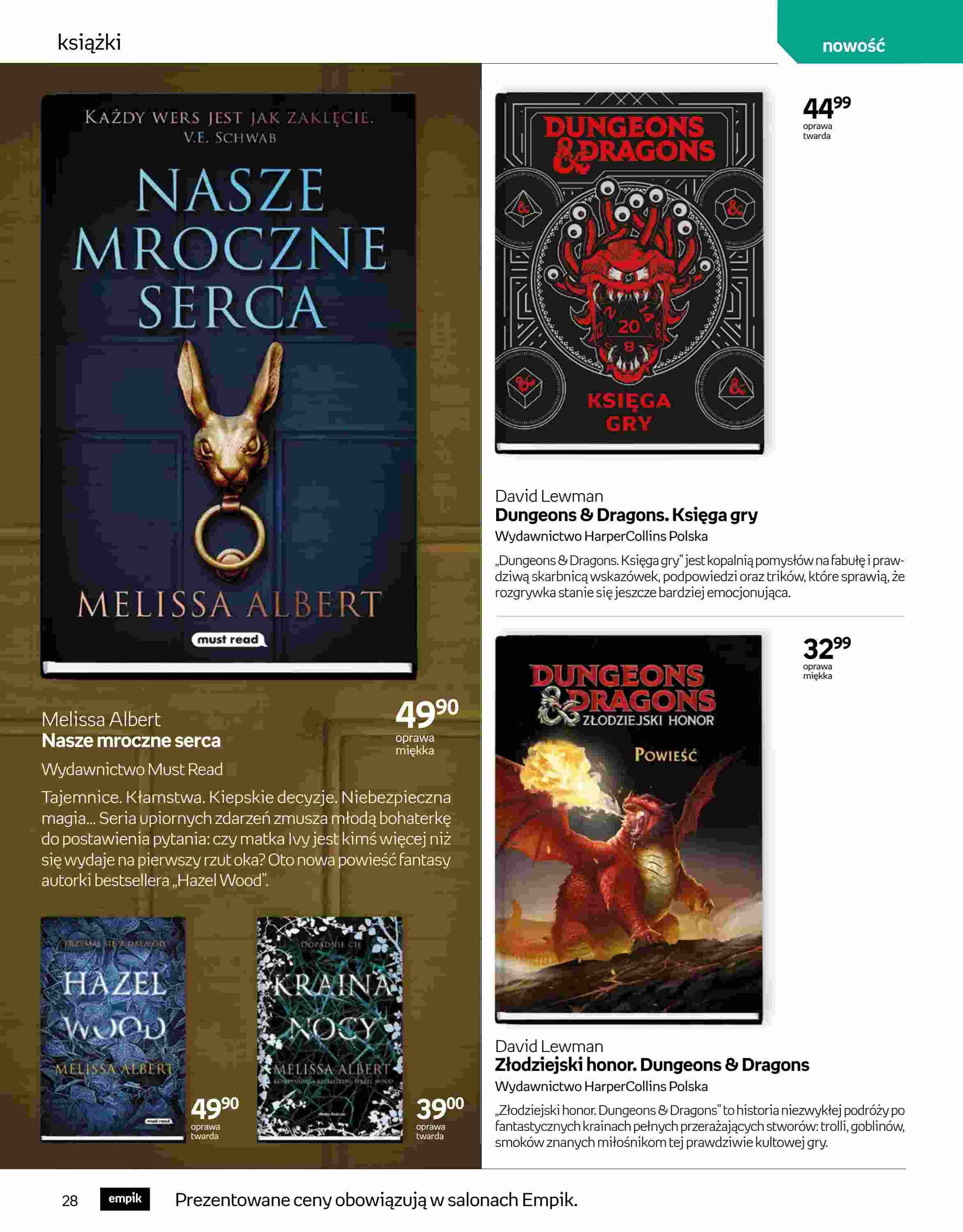 Gazetka promocyjna empik str. 28