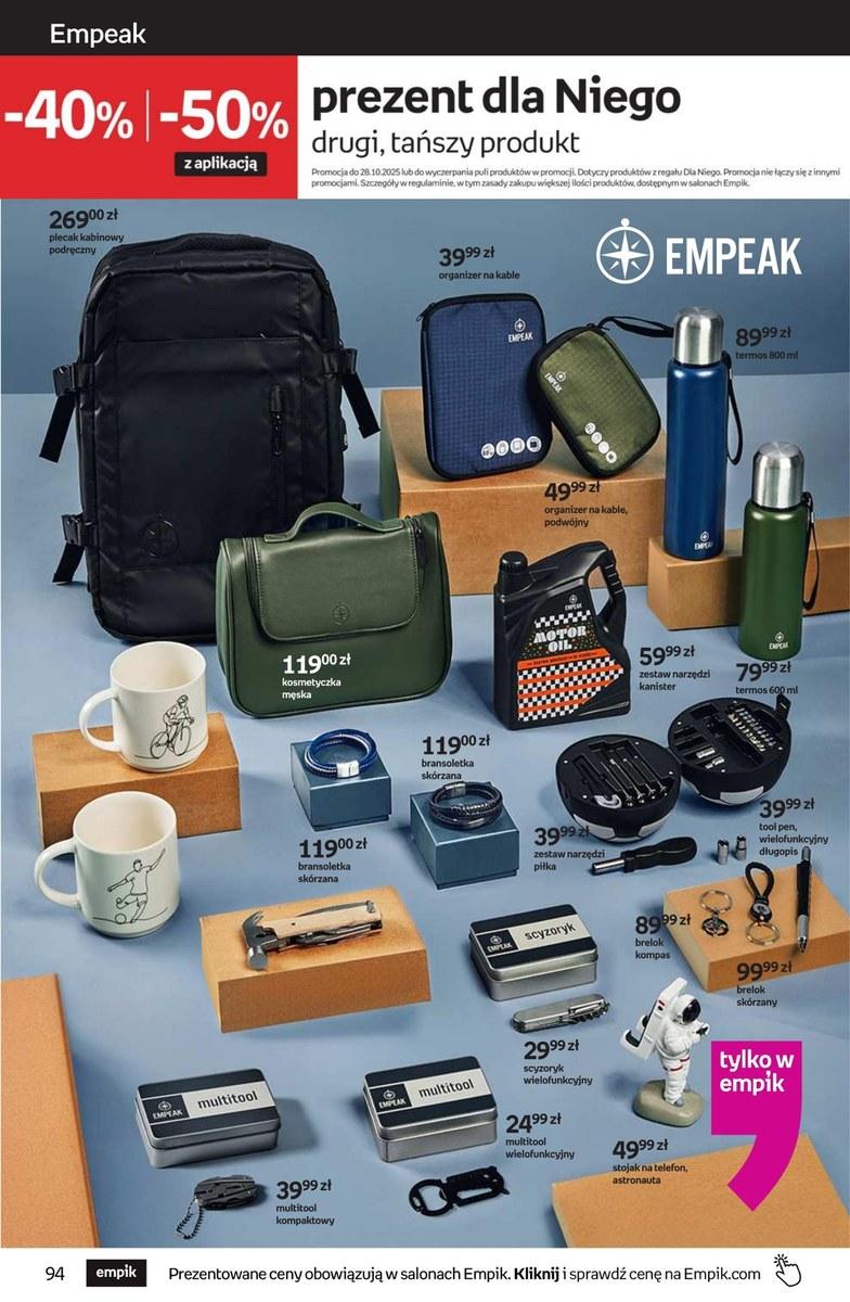 Gazetka promocyjna empik str. 94