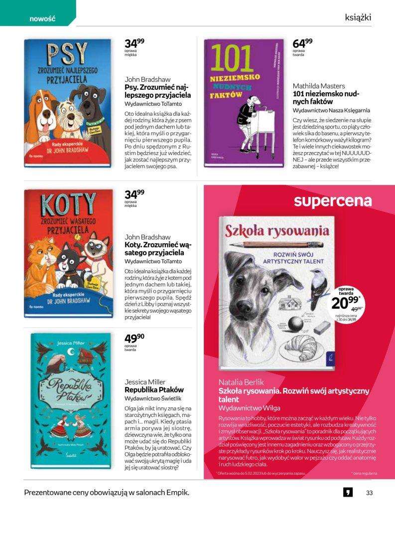 Gazetka promocyjna empik str. 33
