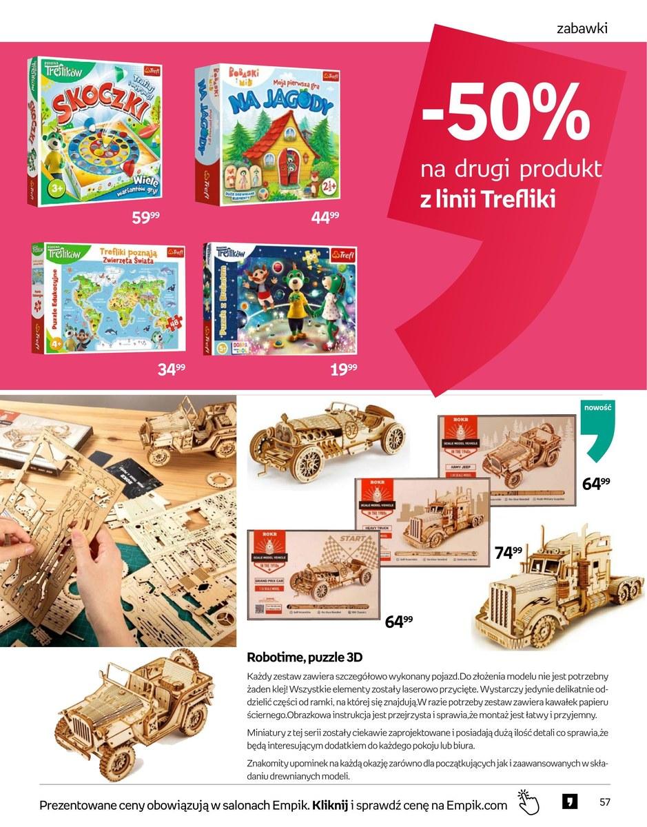 Gazetka promocyjna empik str. 57