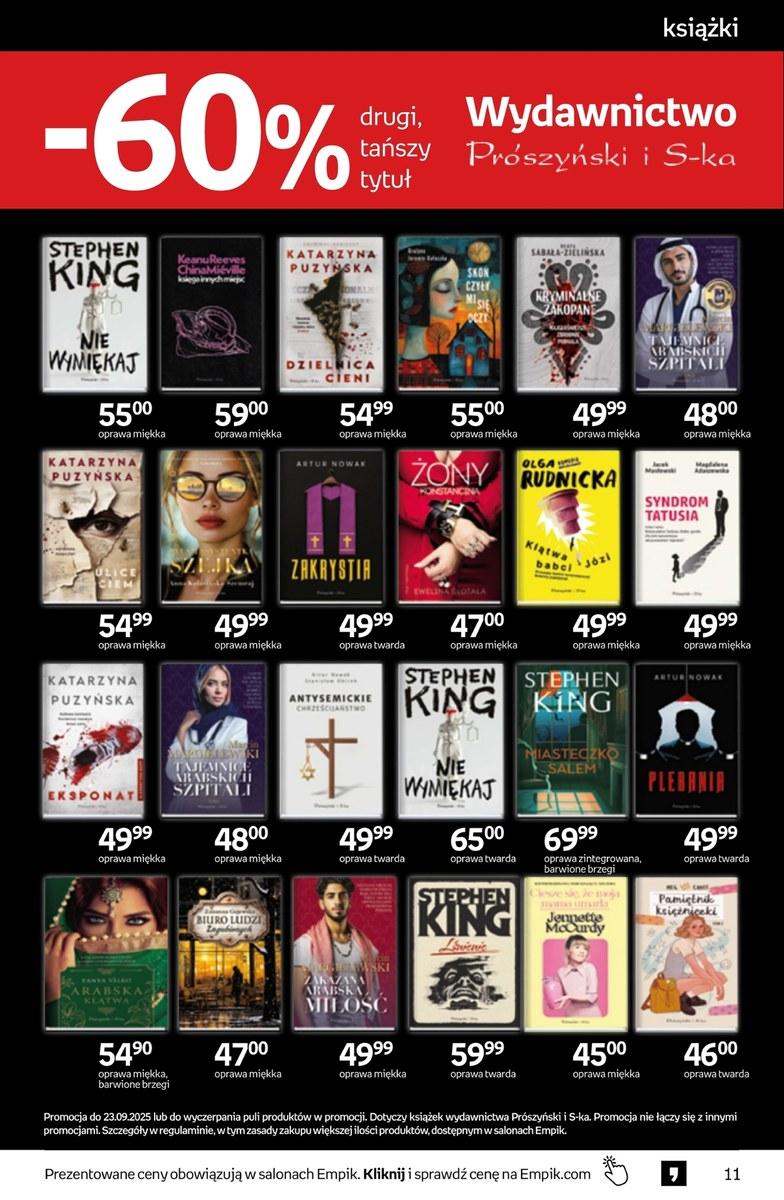 Gazetka promocyjna empik str. 11