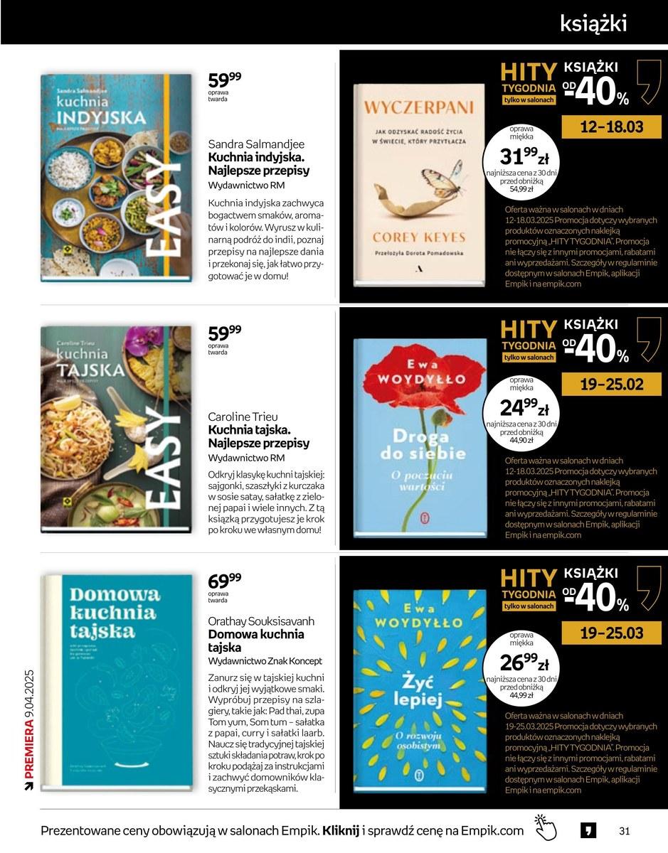 Gazetka promocyjna empik str. 31