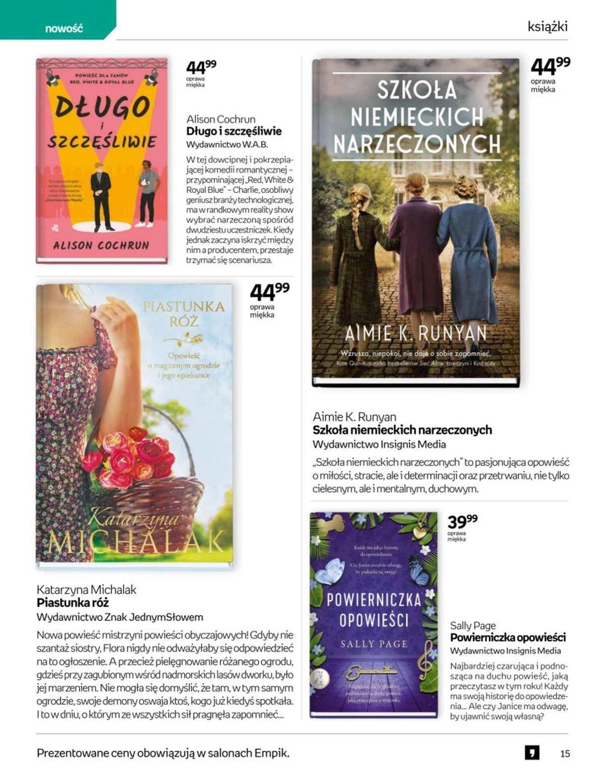 Gazetka promocyjna empik str. 15
