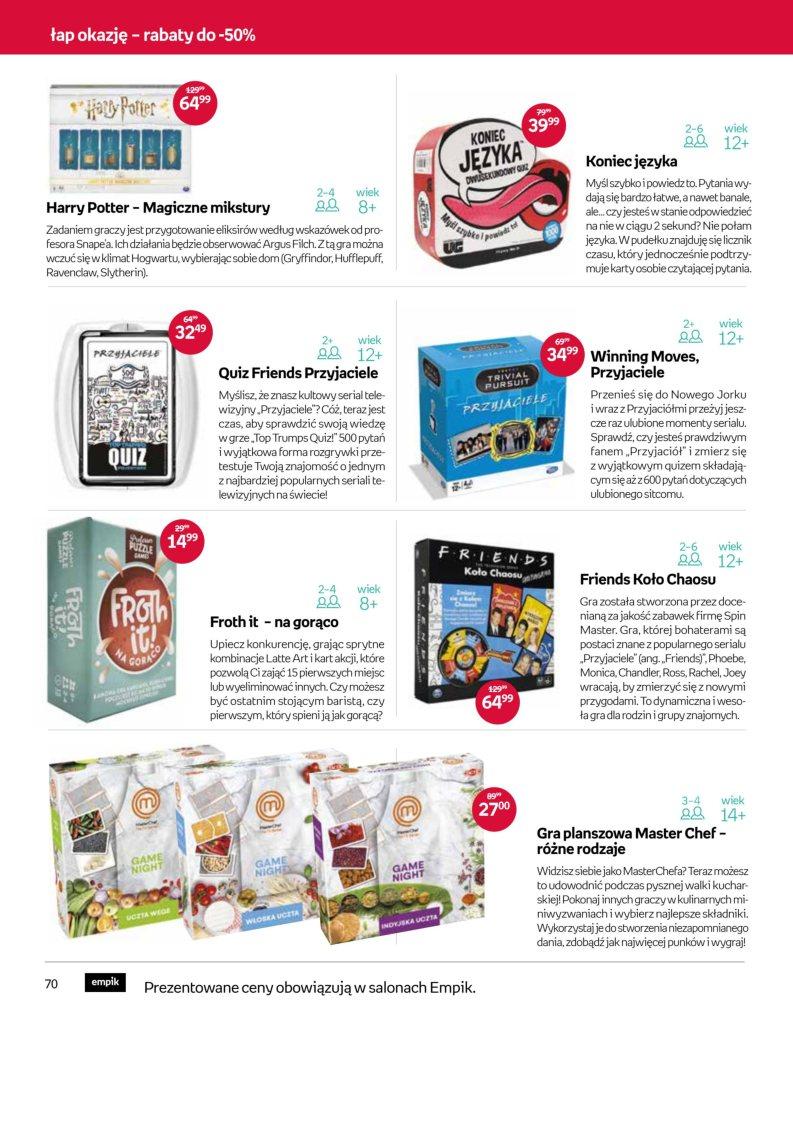 Gazetka promocyjna empik str. 70