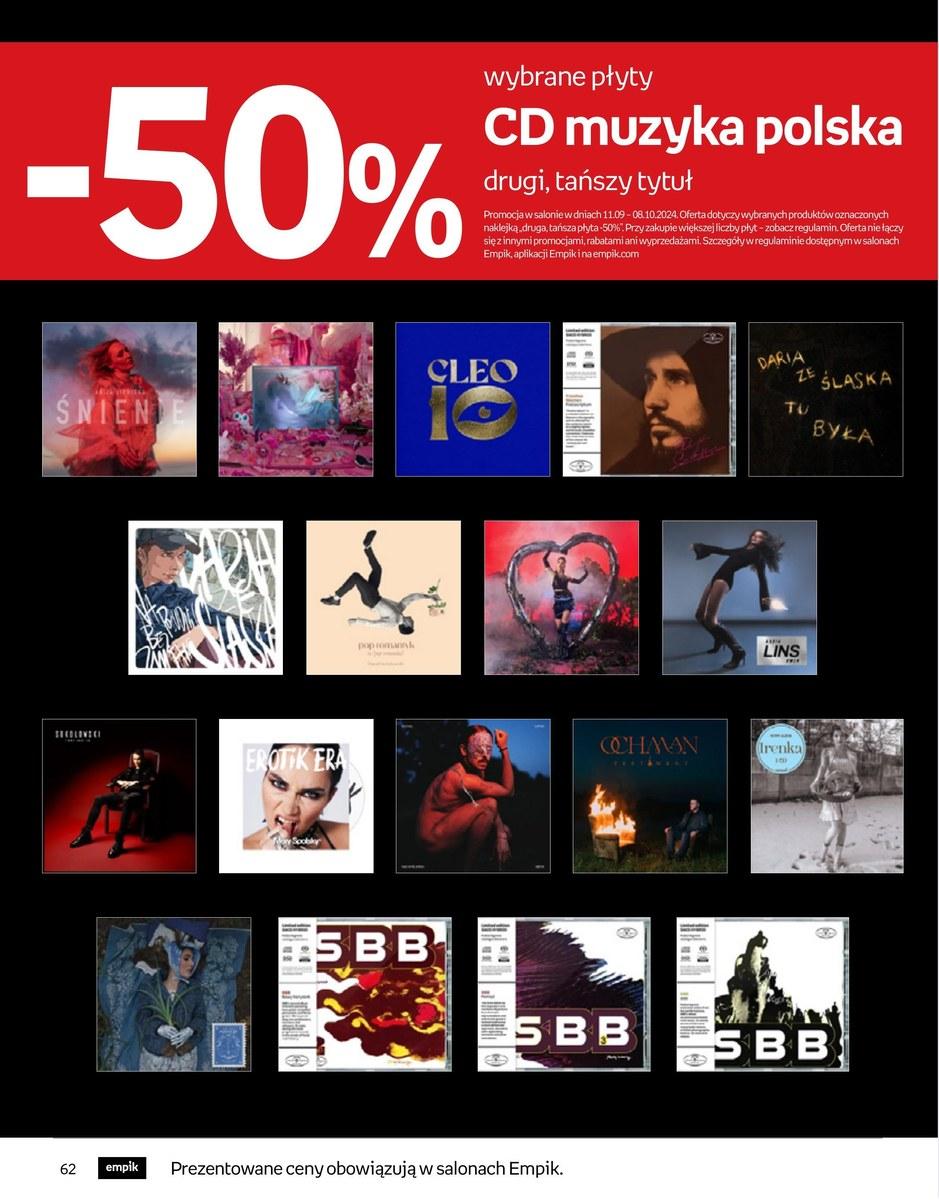 Gazetka promocyjna empik str. 62