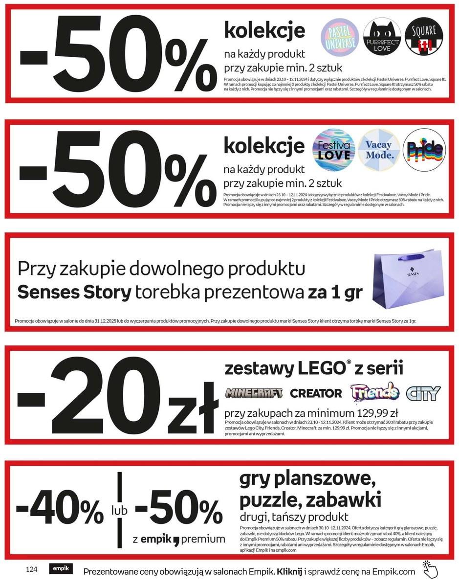Gazetka promocyjna empik str. 124