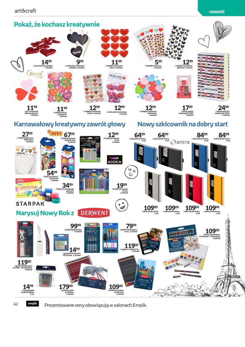 Gazetka promocyjna empik str. 62