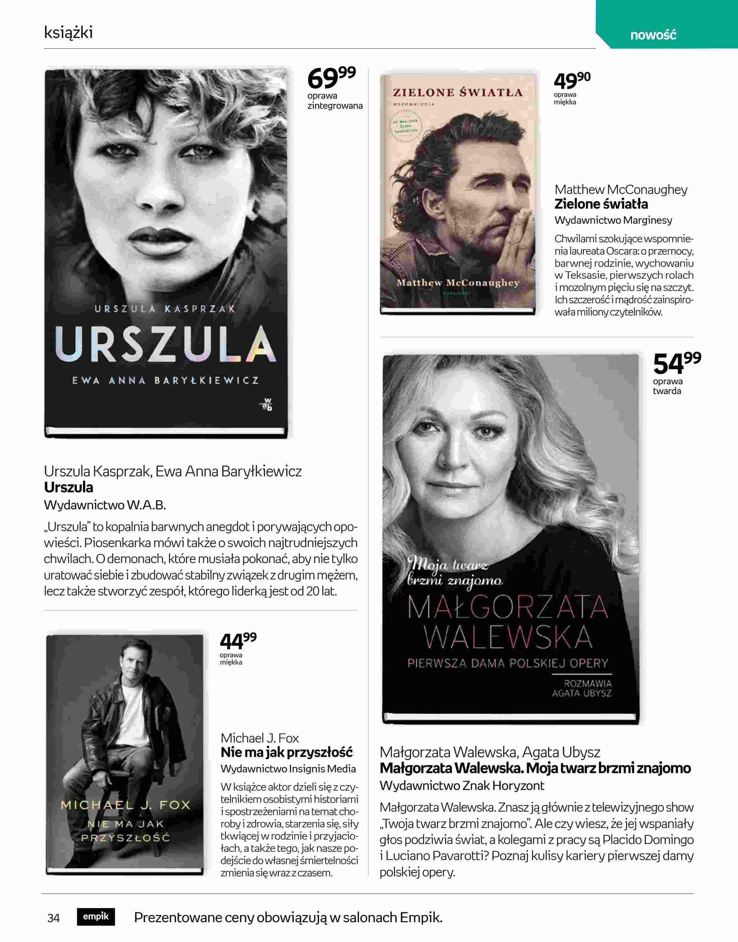 Gazetka promocyjna empik str. 34