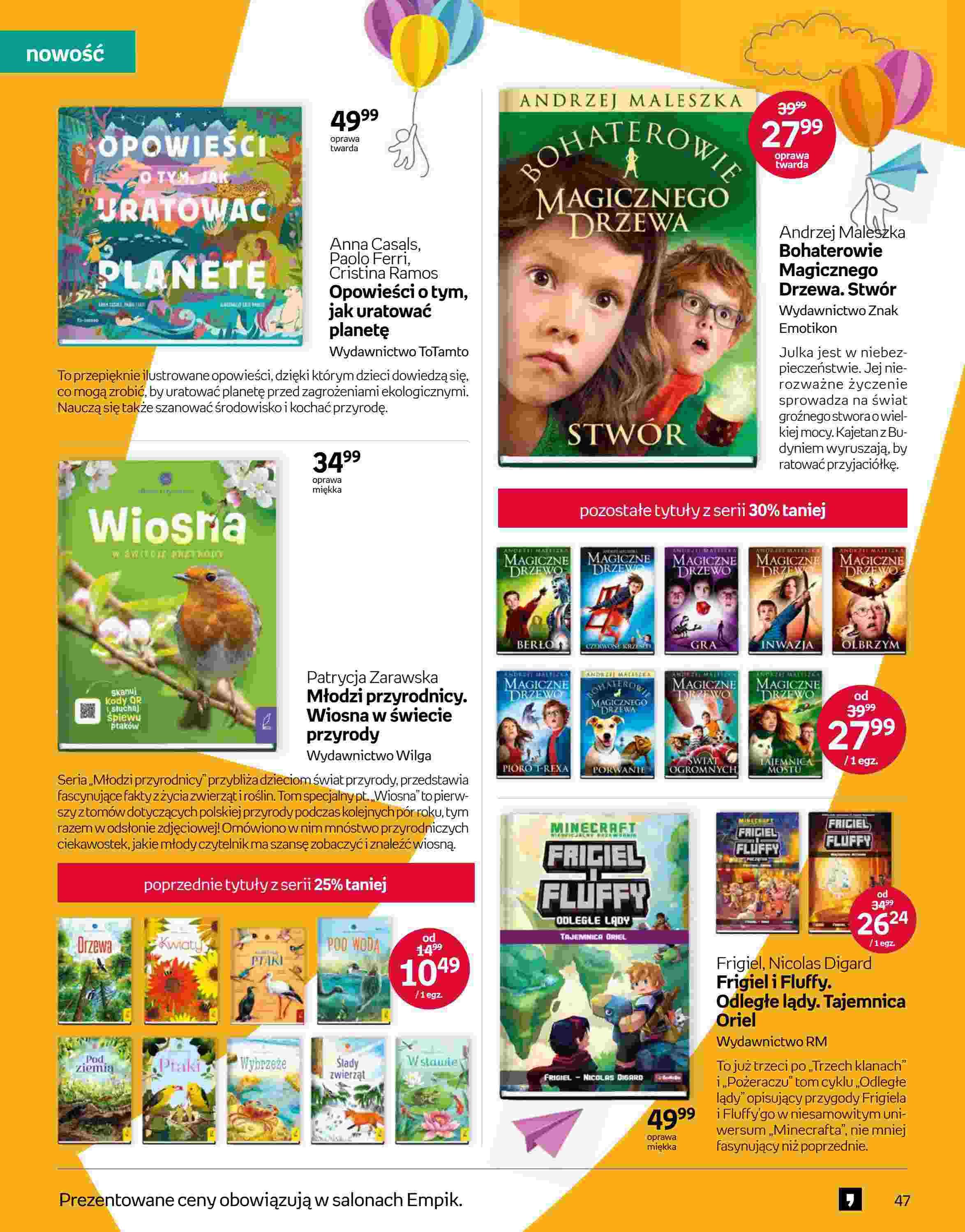 Gazetka promocyjna empik str. 47