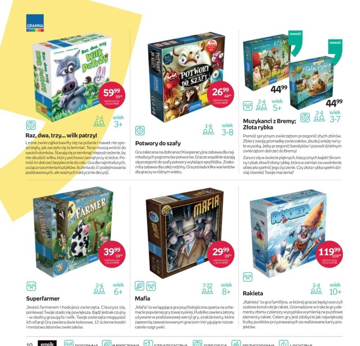 Gazetka promocyjna empik str. 10