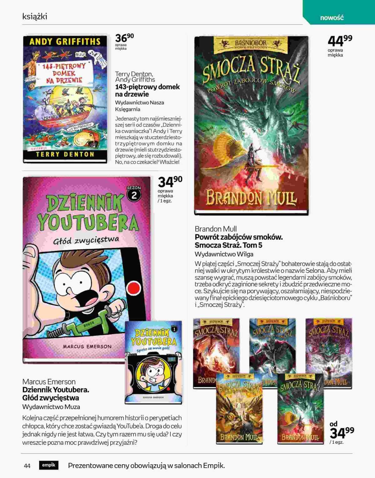 Gazetka promocyjna empik str. 44