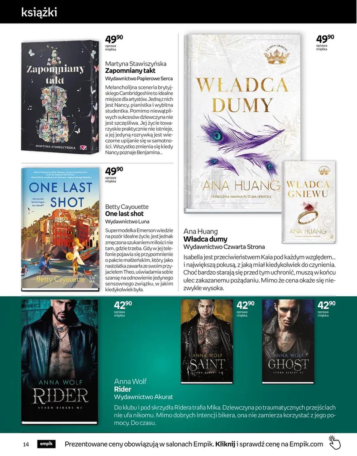 Gazetka promocyjna empik str. 14