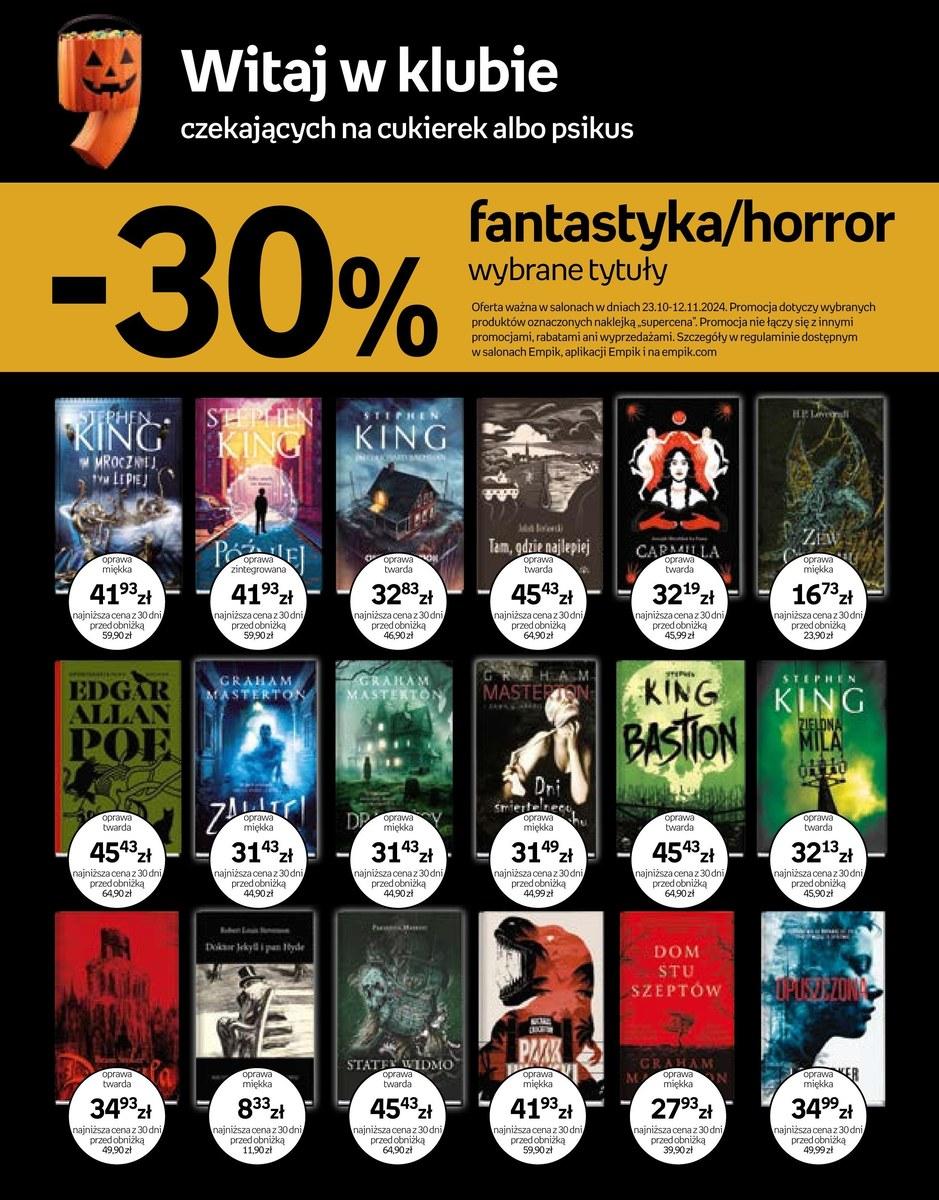Gazetka promocyjna empik str. 40