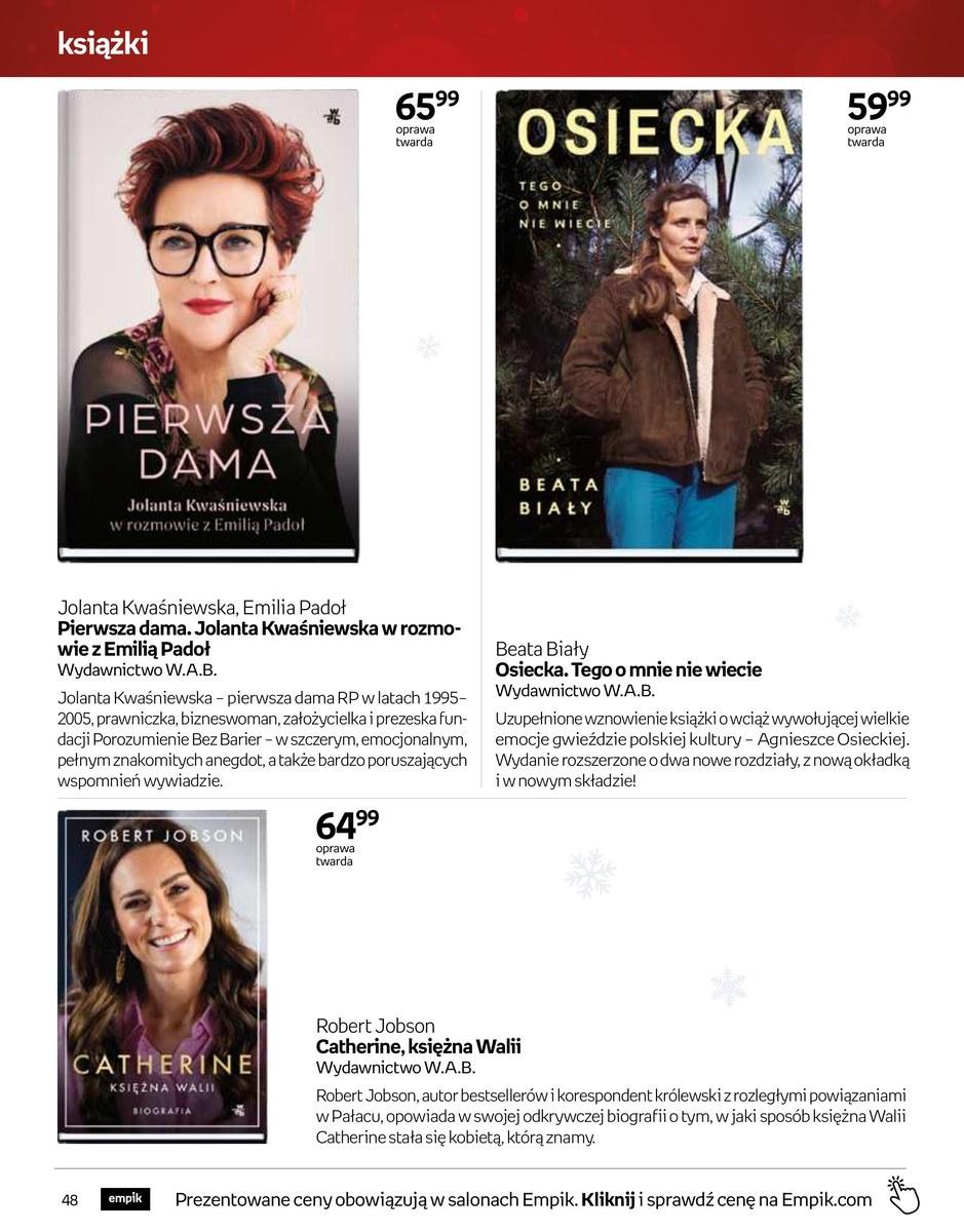 Gazetka promocyjna empik str. 48