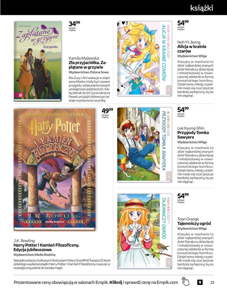 Gazetka promocyjna empik str. 23