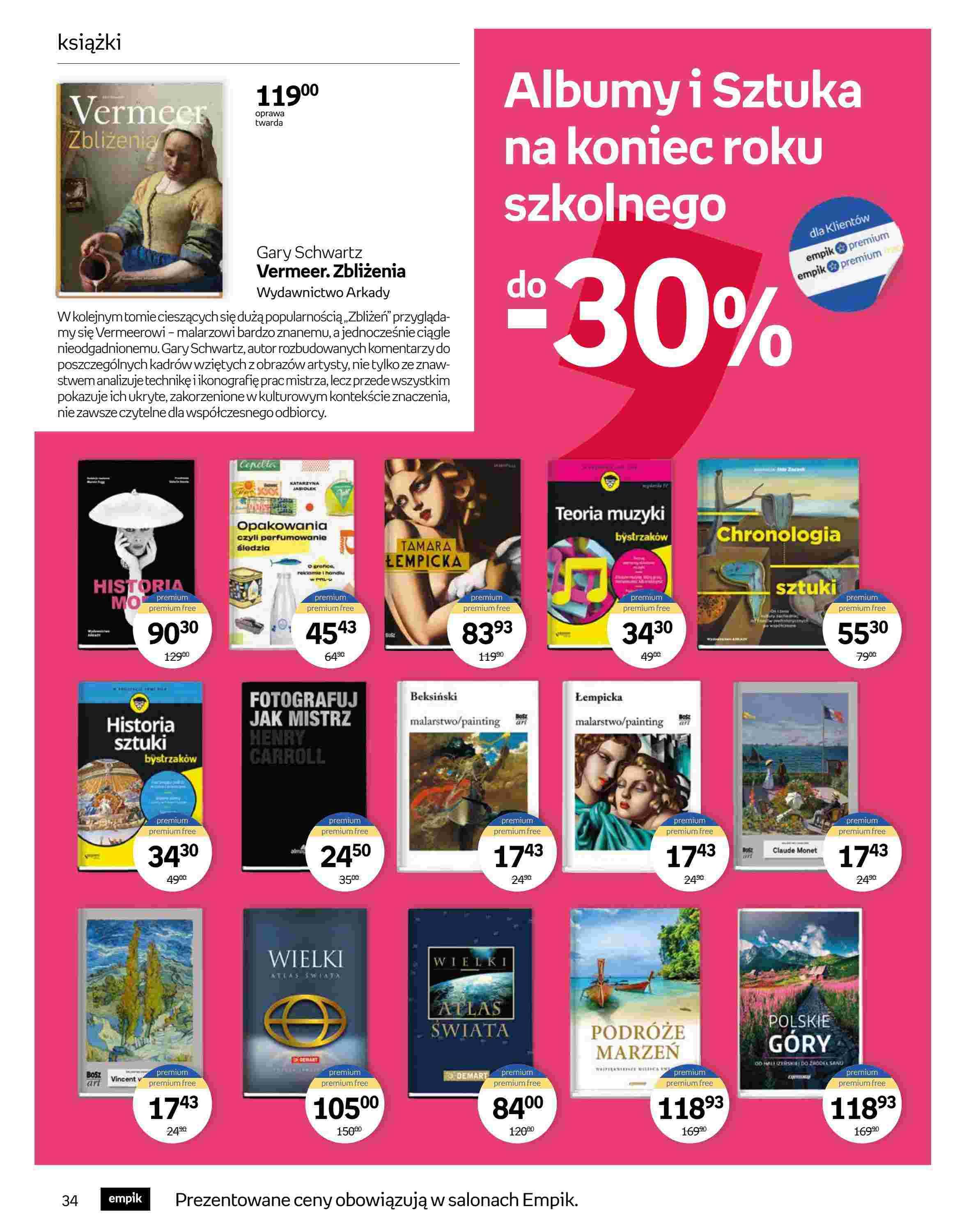 Gazetka promocyjna empik str. 34