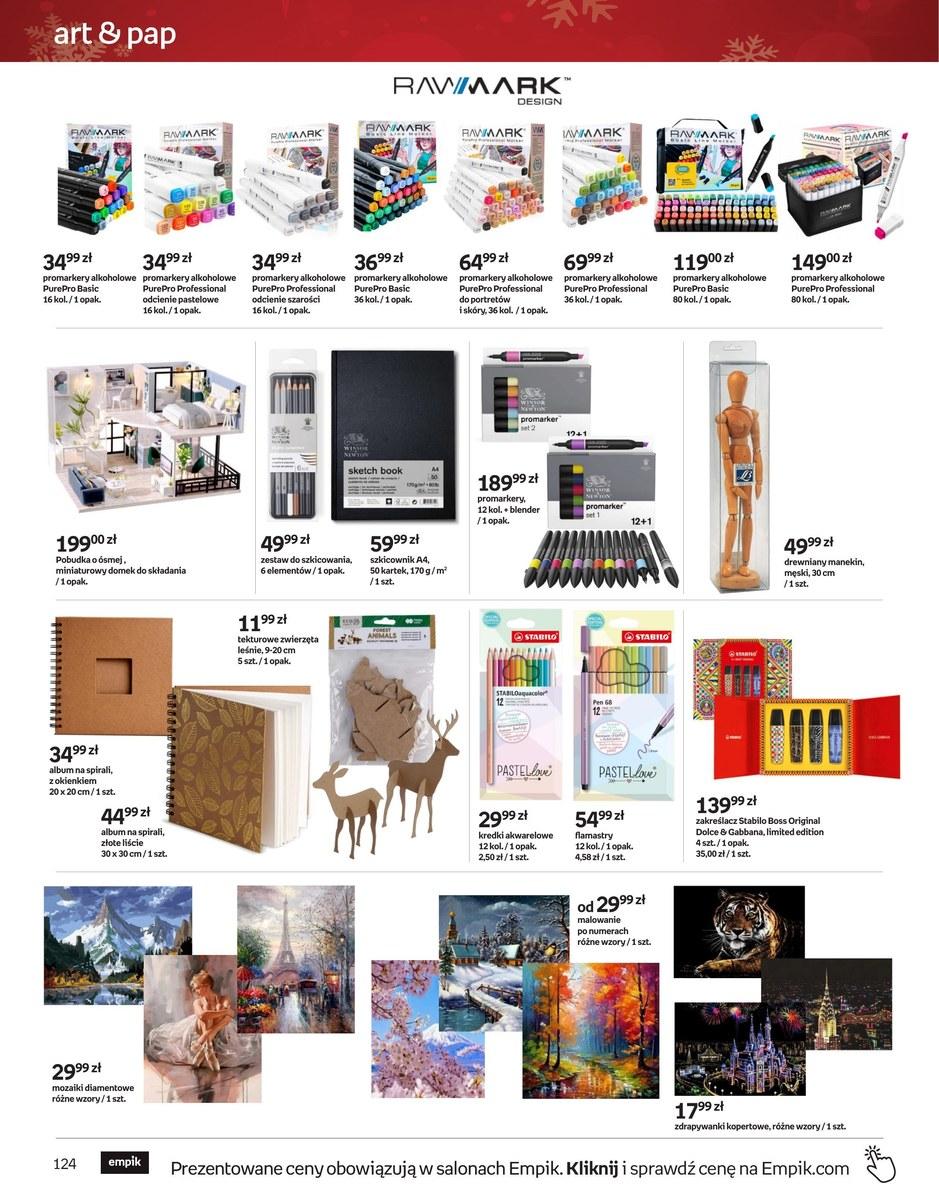 Gazetka promocyjna empik str. 124