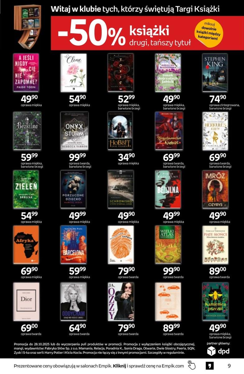 Gazetka promocyjna empik str. 9