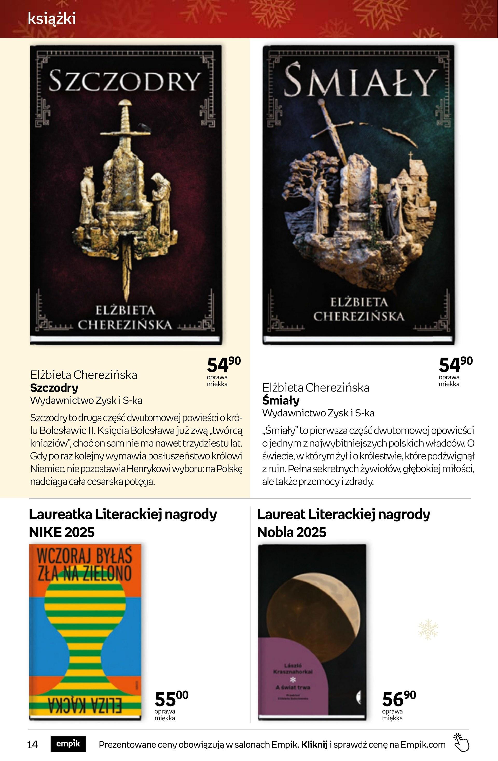 Gazetka promocyjna empik str. 14