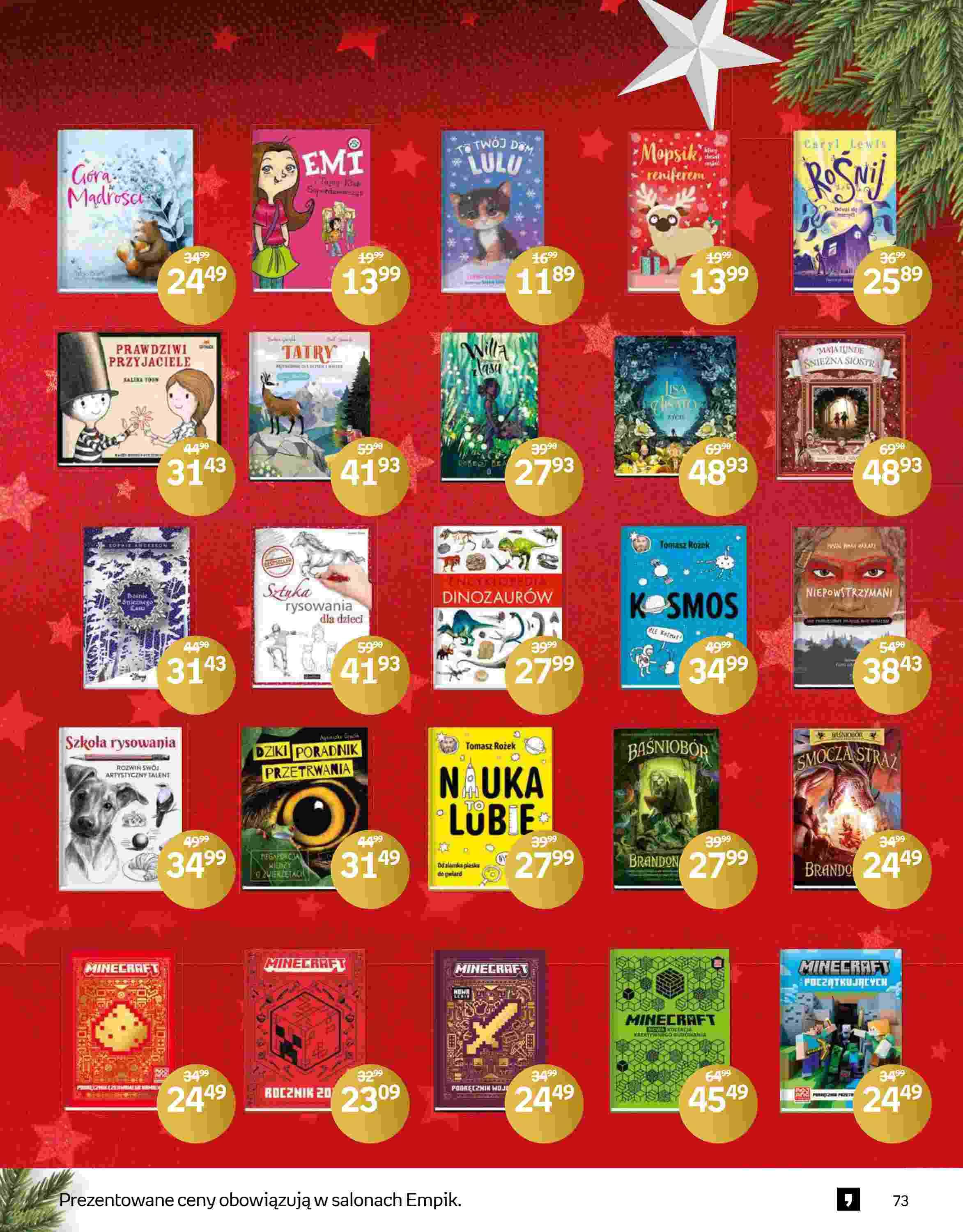 Gazetka promocyjna empik str. 73