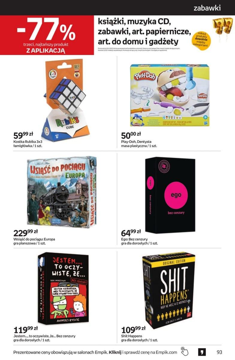 Gazetka promocyjna empik str. 93