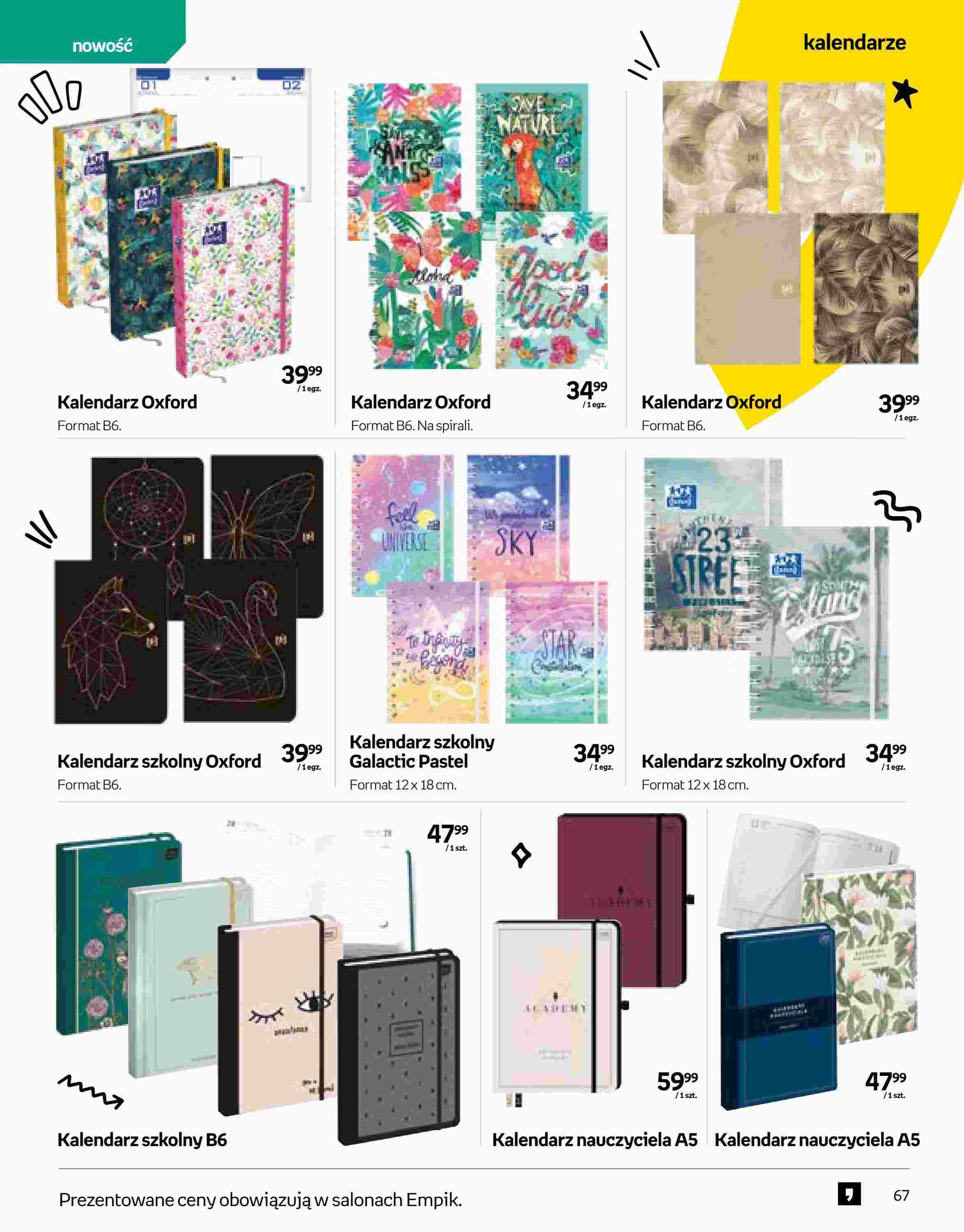 Gazetka promocyjna empik str. 67
