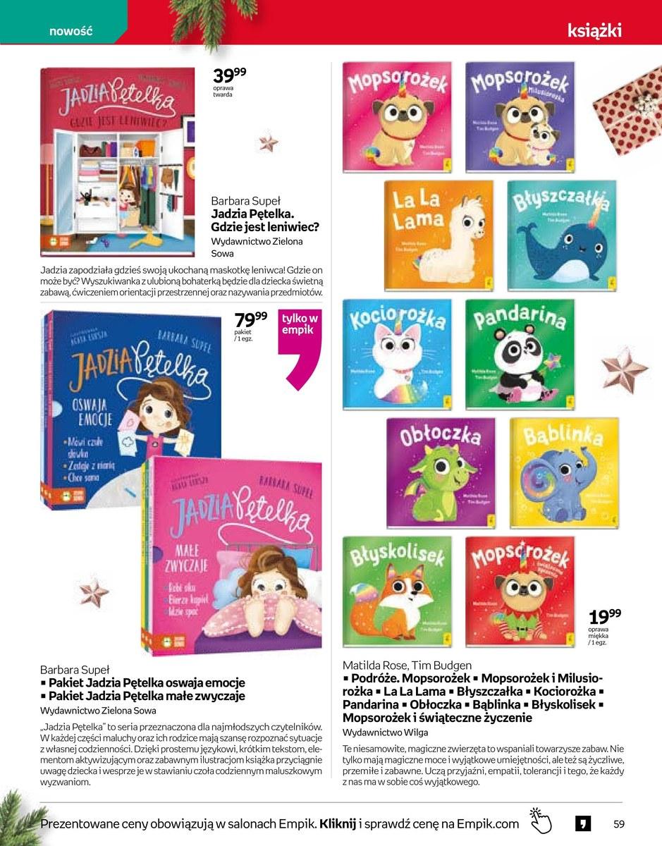 Gazetka promocyjna empik str. 59