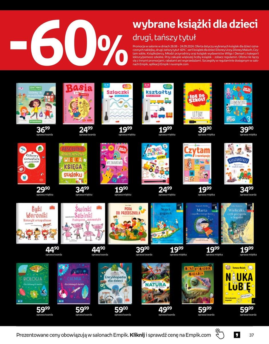Gazetka promocyjna empik str. 37